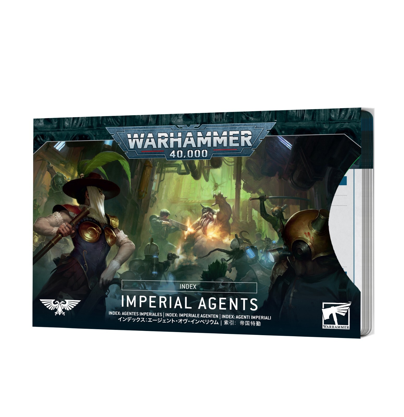 WH 40K - 10th Edition - INDEX CARDS - Imperial Agents - NEW FAST/FREE SHIP!