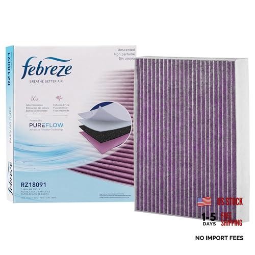 Odor Control Cabin Air Filter by PUREFLOW RZ18091 Fits 2017-2020 Advanced