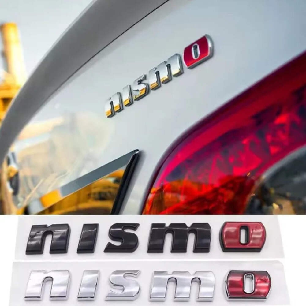 3D Metal Car Front Grille Emblem NISMO Logo Decal For Nissan X-trail Qashqai Not