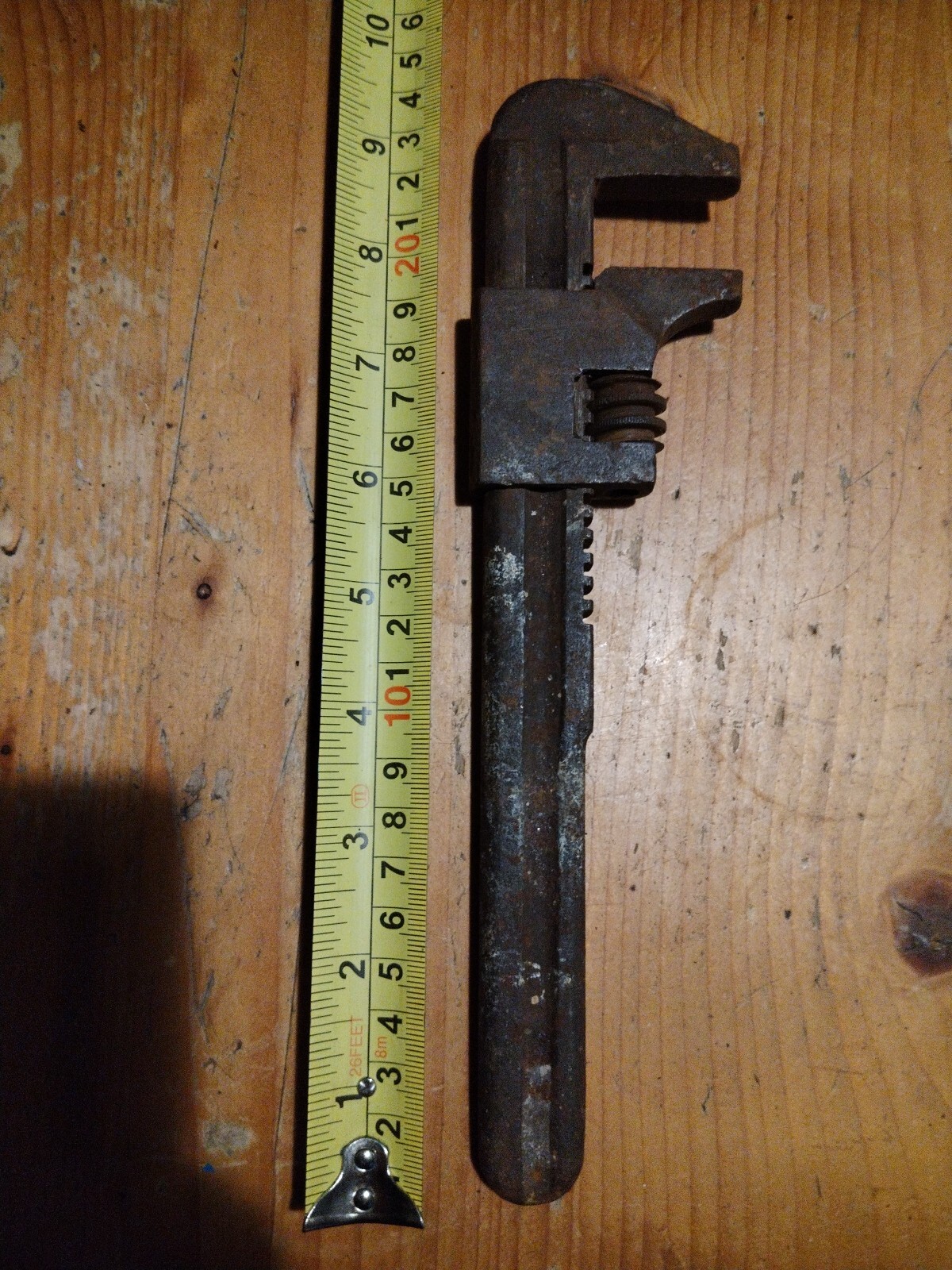 ⚒️ Vintage Spanner Adjustable Workshop Used Tool 9.5in Classic Car Van