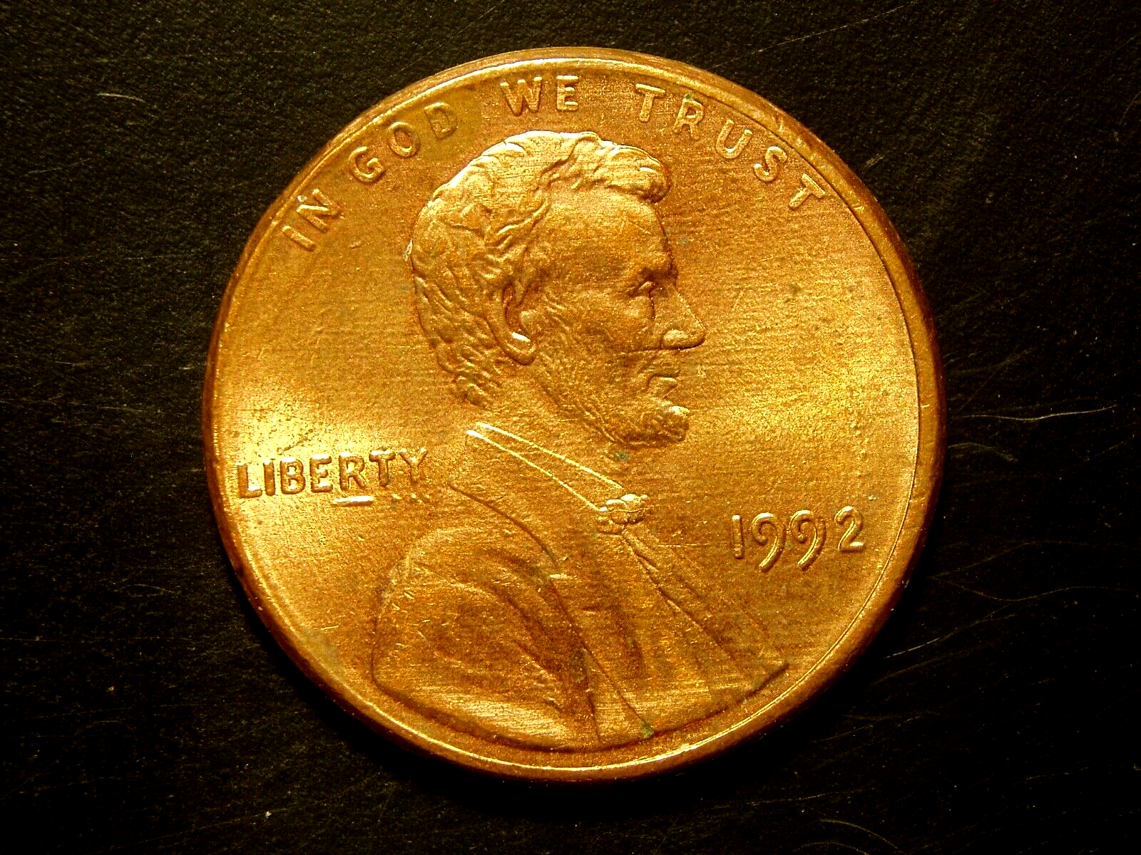 1992 LINCOLN MEMORIAL CENT #2