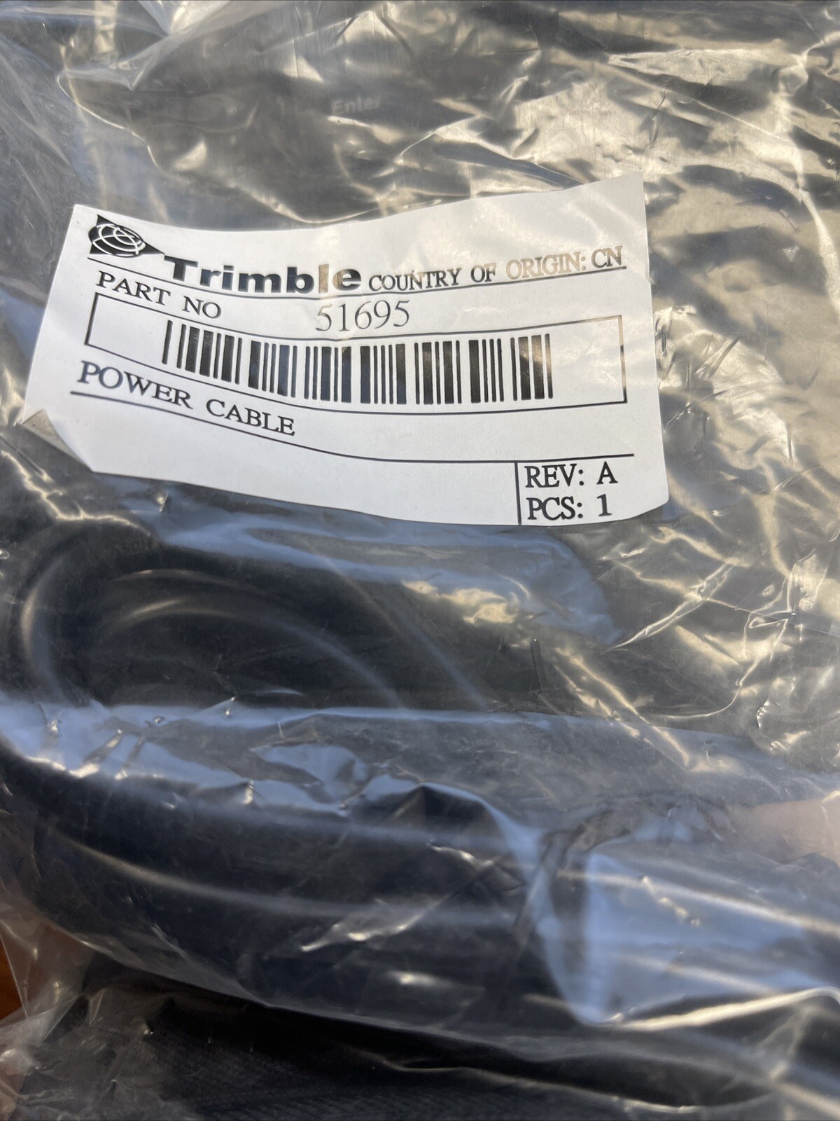 1 NEW TRIMBLE POWER CABLE