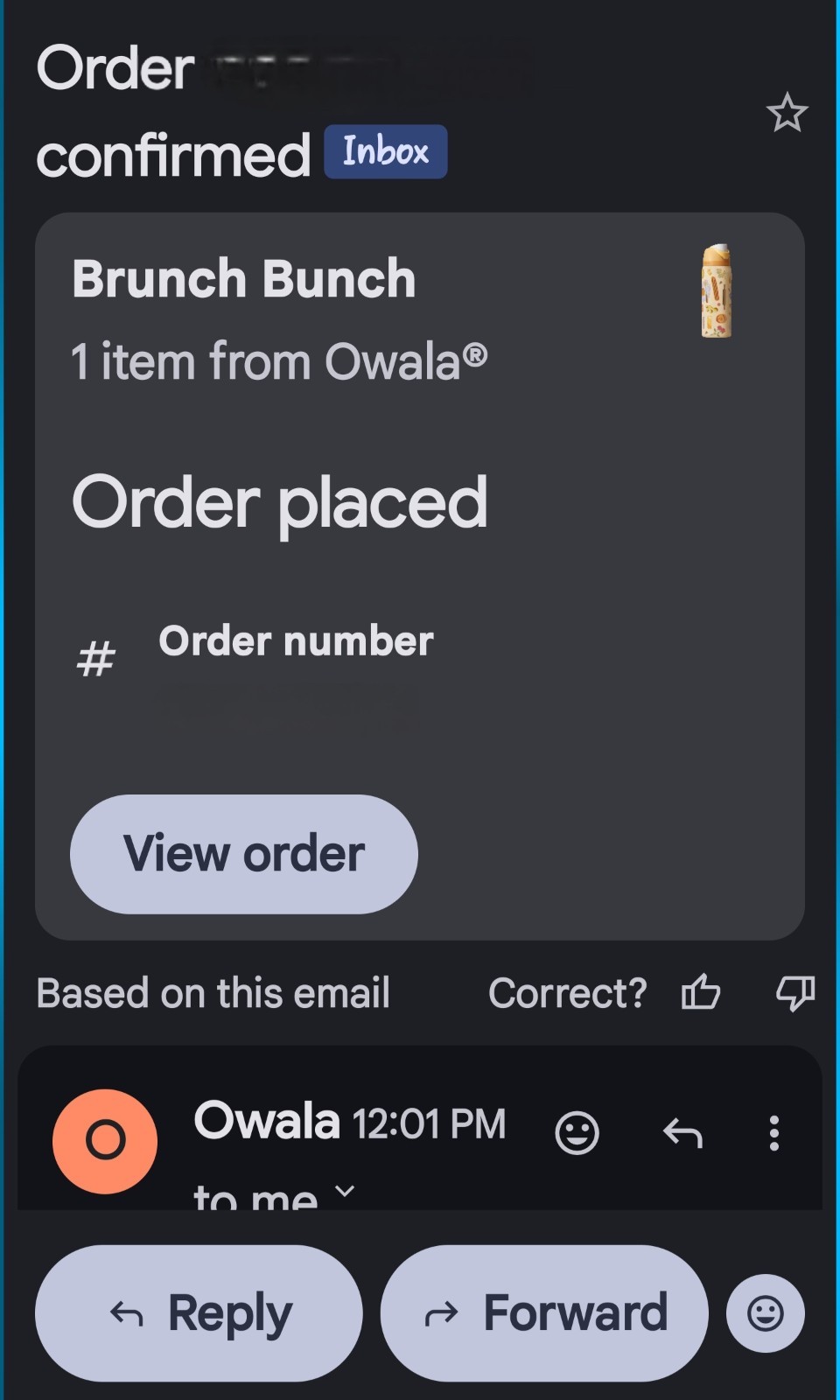 Owala Freesip 32oz Color Drop Water Bottle - Brunch Bunch