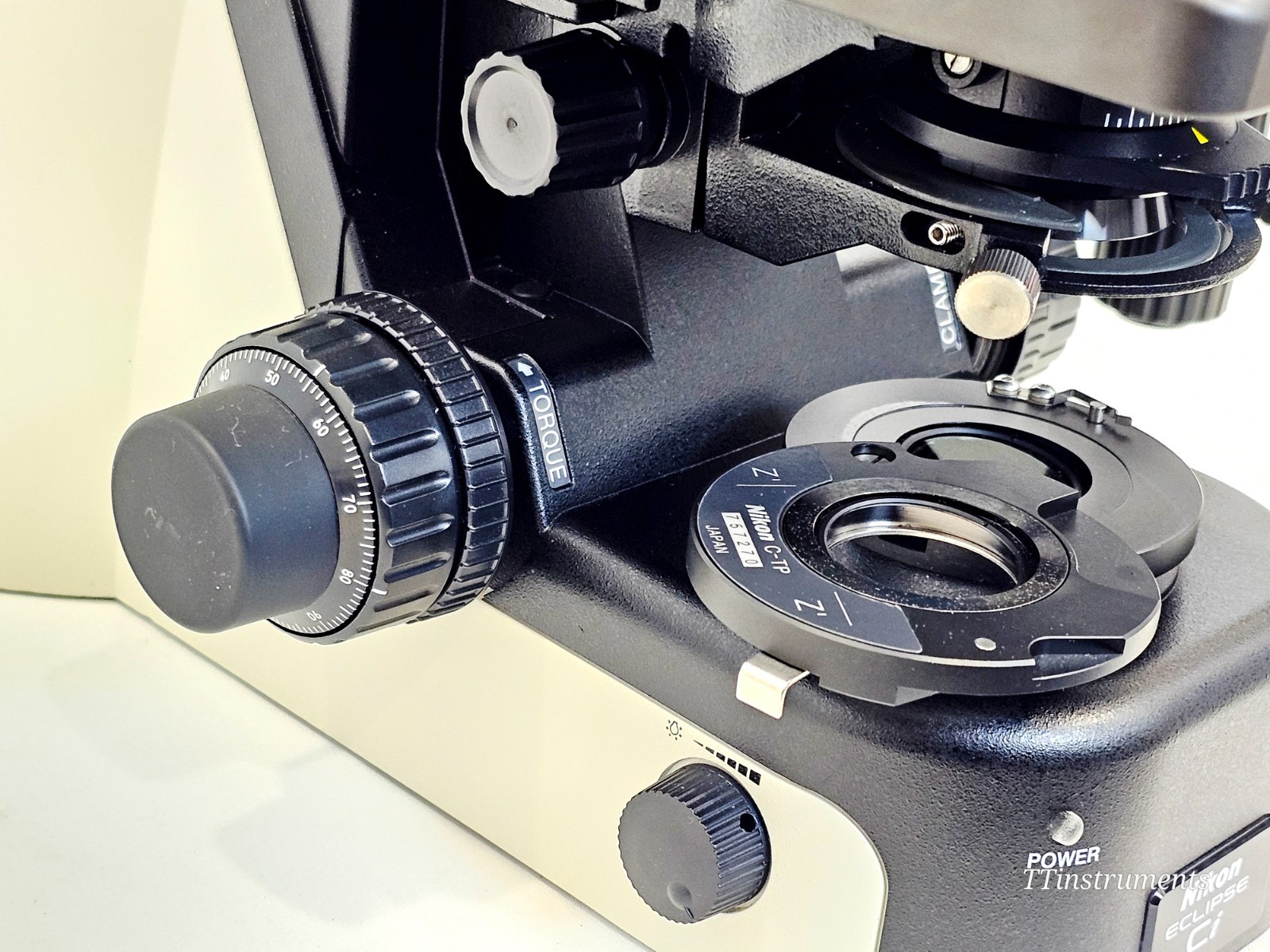 Nikon Eclipse Ci-L Trinocular Upright Biological Microscope + Power Supply