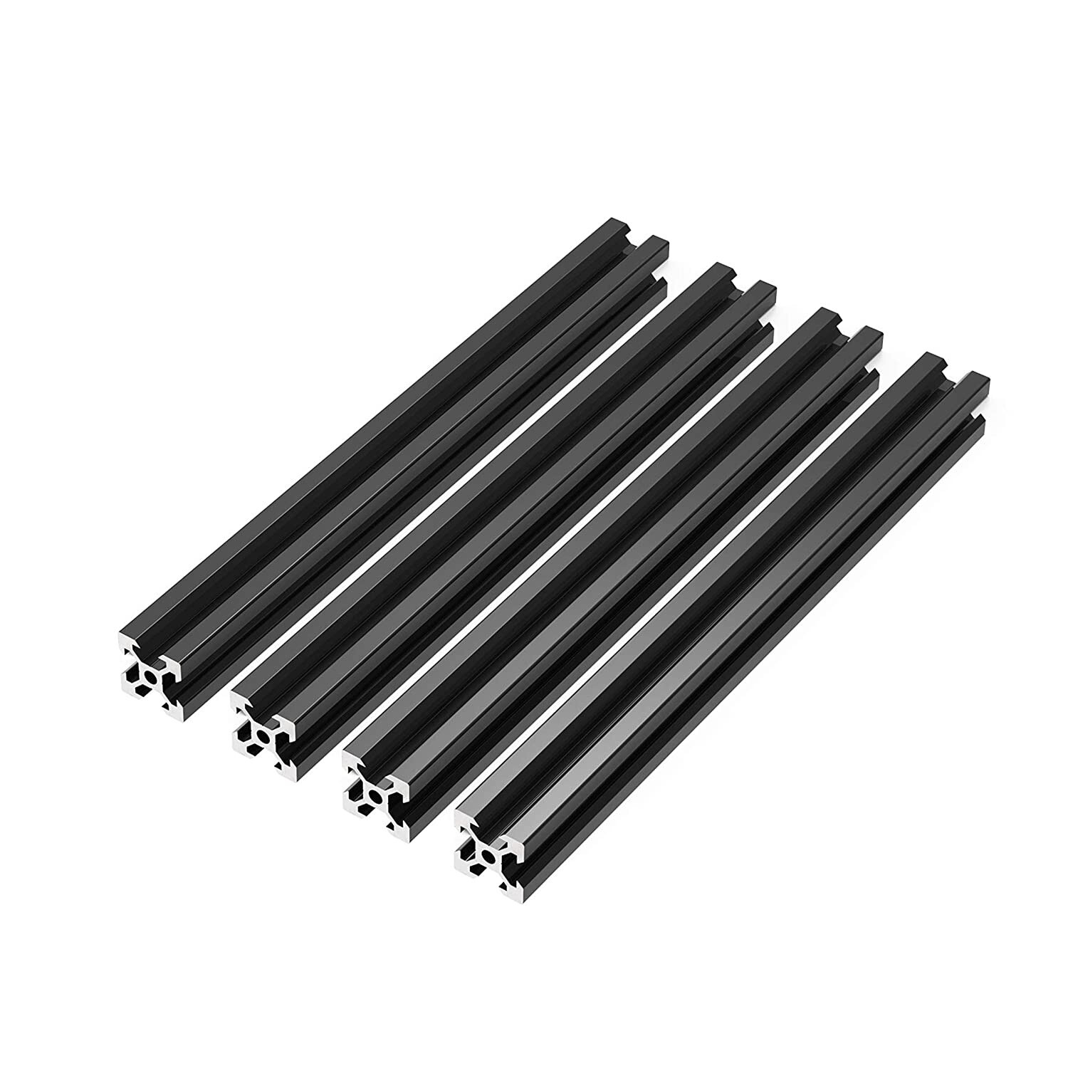 FEYRINX 4PCS 2020 V Type Aluminum Profile 350mm European Standard Linear Rail An