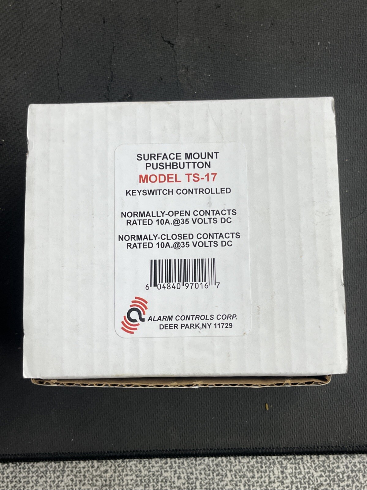 Surface Mount Pushbutton Model TS-17