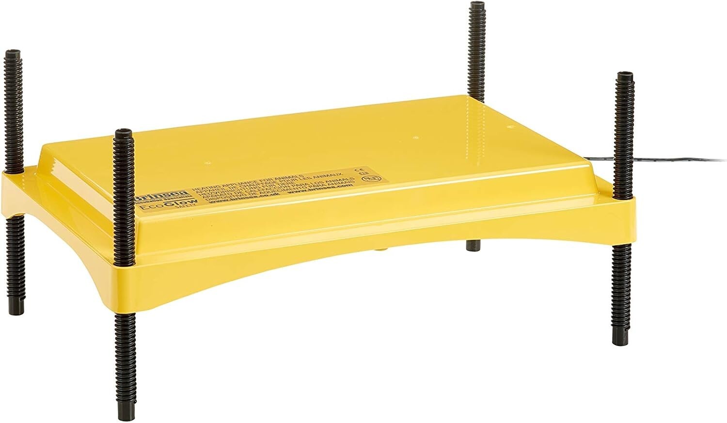 Safety 1200 Chick Duckling Brooder, Adjustable Height & Angle Brooder Ecoglow