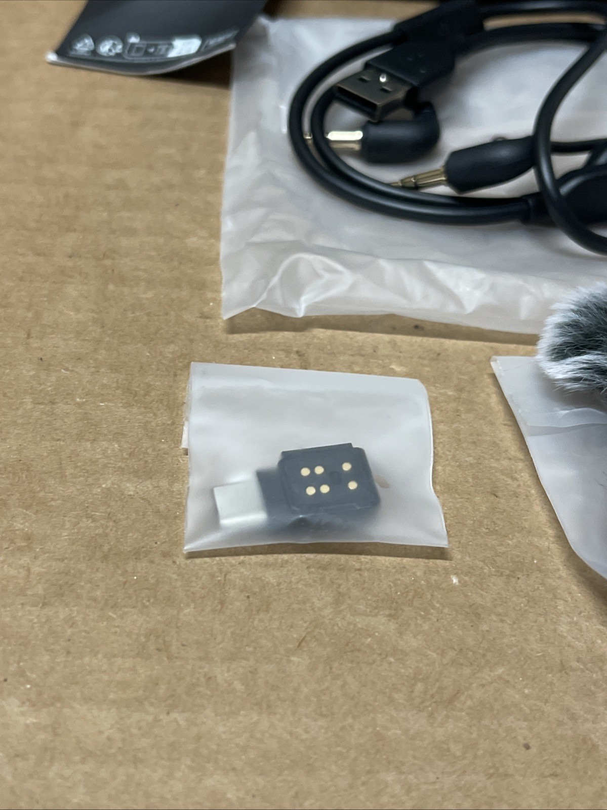 DJI Mic Mini (1 TX + 1 RX) - Black CP.RN.00000432.01 **READ**MISSING TRANSMITTER