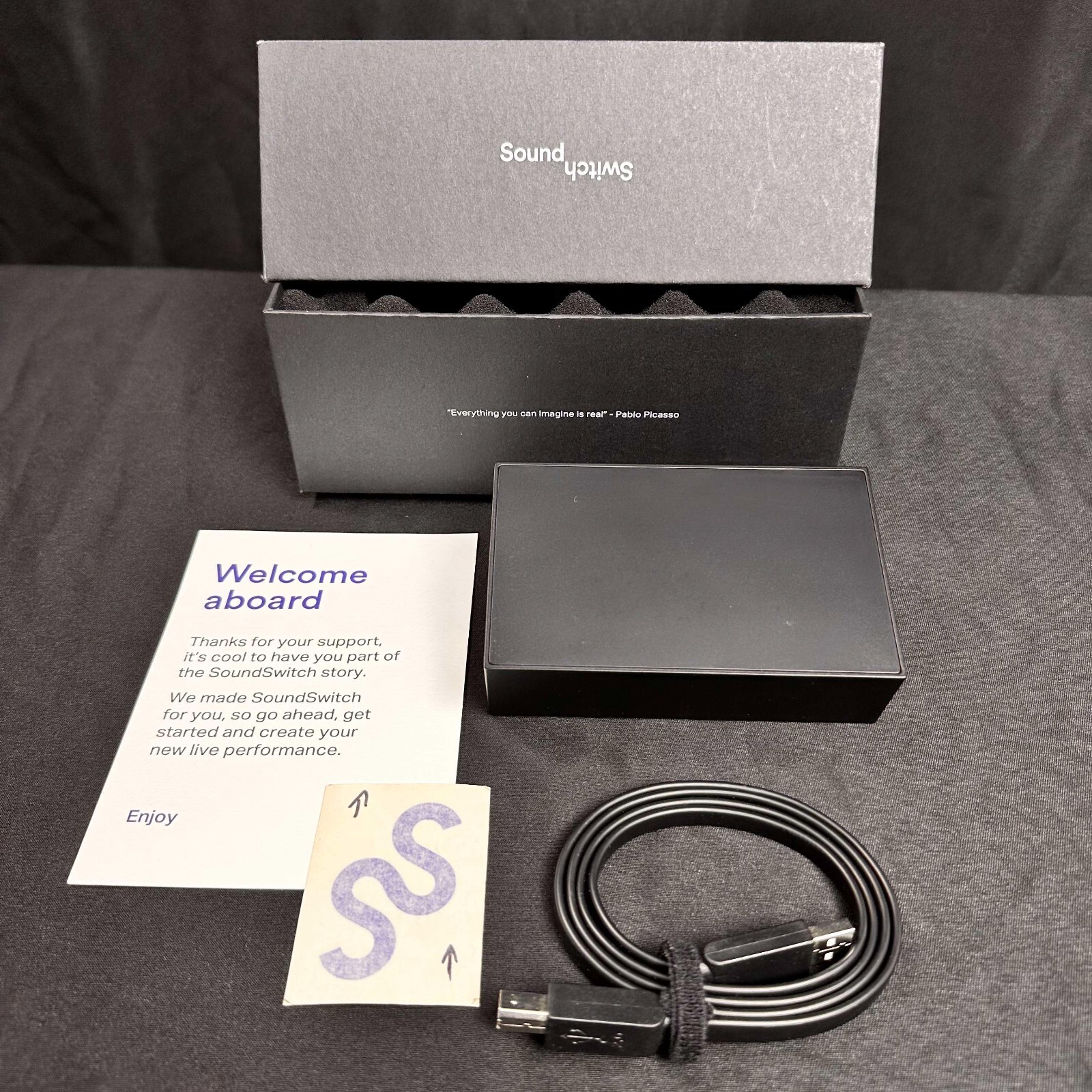 Original SoundSwitch SS V1 DMX Lighting USB Interface
