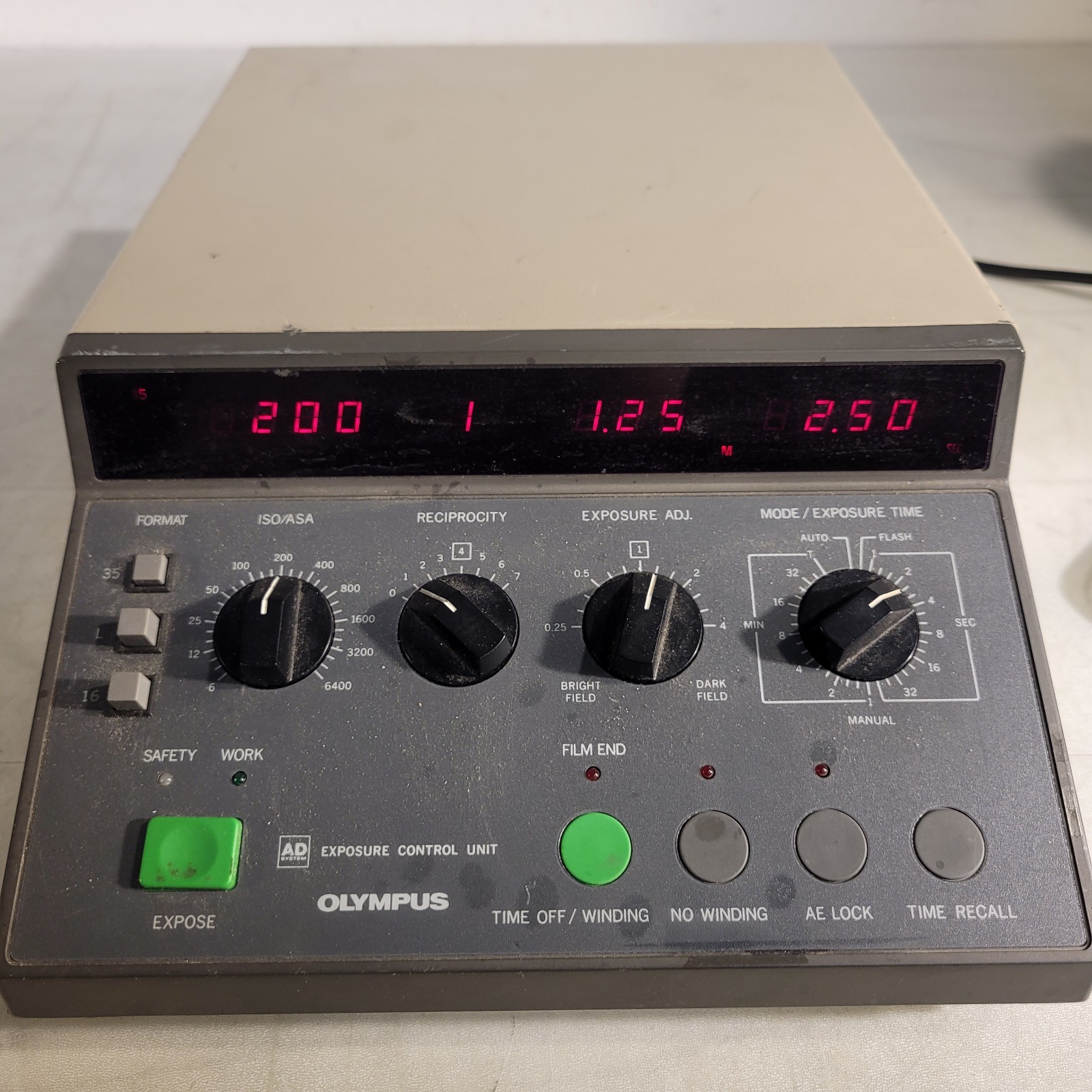 Olympus PM-CBSP AD Exposure Control Unit Microscope Photography Device