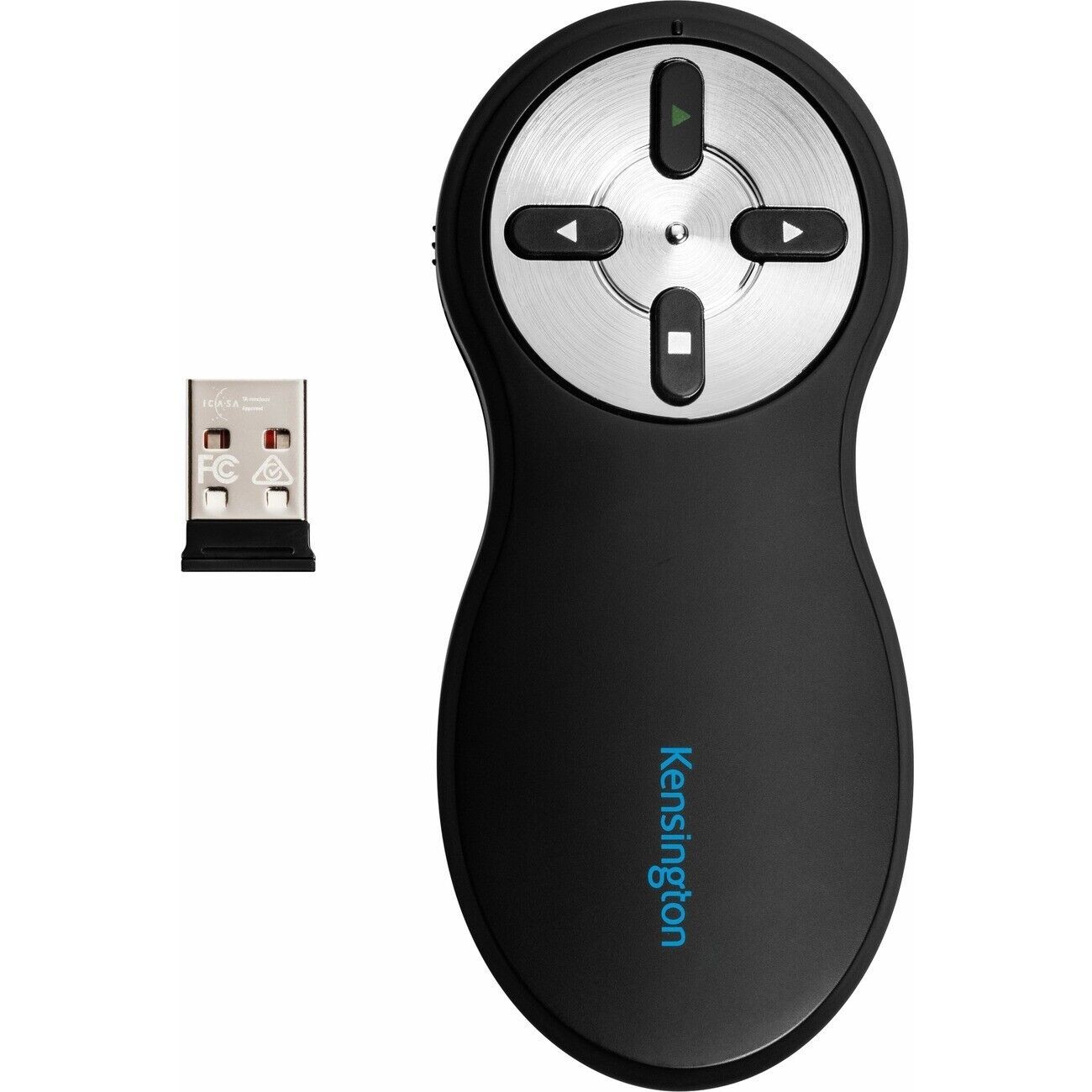 Kensington K33271WW Presentation Pointer - Wi-Fi - 2.40 GHz - Black, White