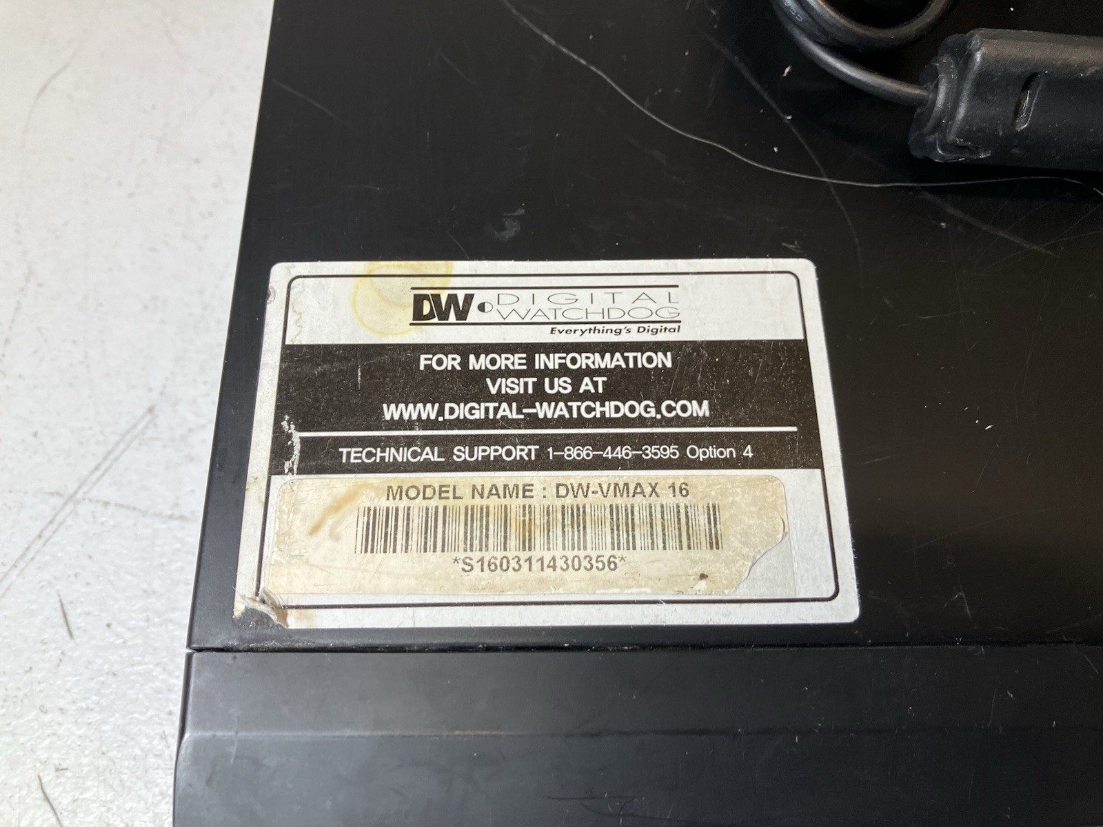 (FACTORY RESET) Digital Watchdog VMAX - VMAX16 16CH DVR 2TB Security Recorder