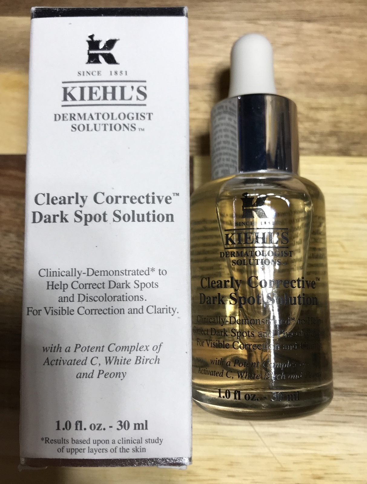 Kiehl's Clearly Corrective Dark Spot Solution 30 ml 1 oz Brand New In Box