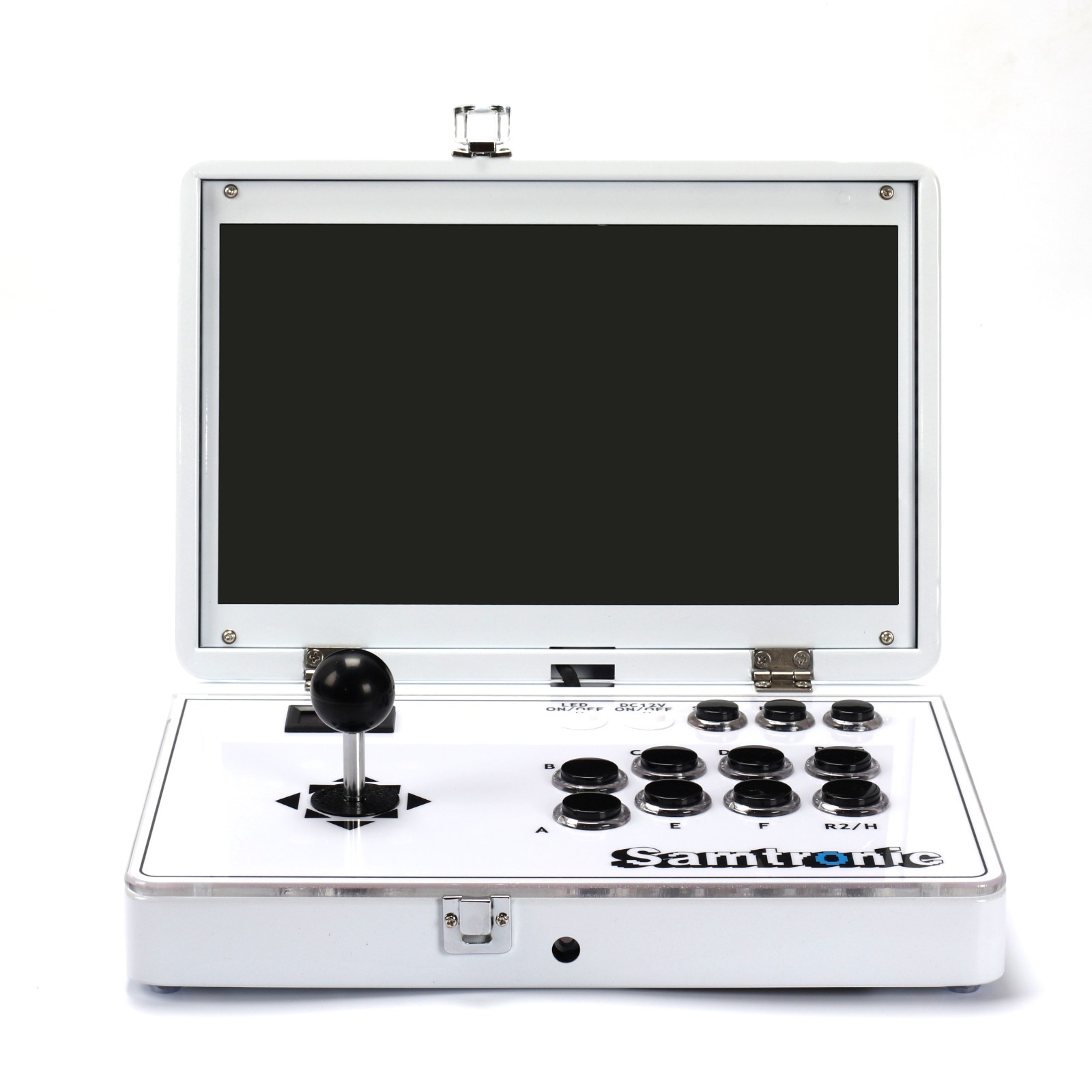 Samtronic Foldable 14-inch Deluxe Game Console with 5000 Built-in Games (White)