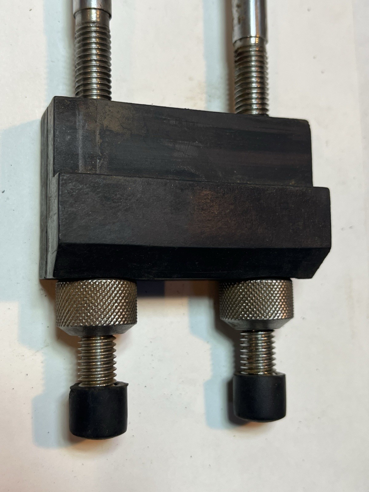 Norton Abrasives Honing Stone And Holder Used