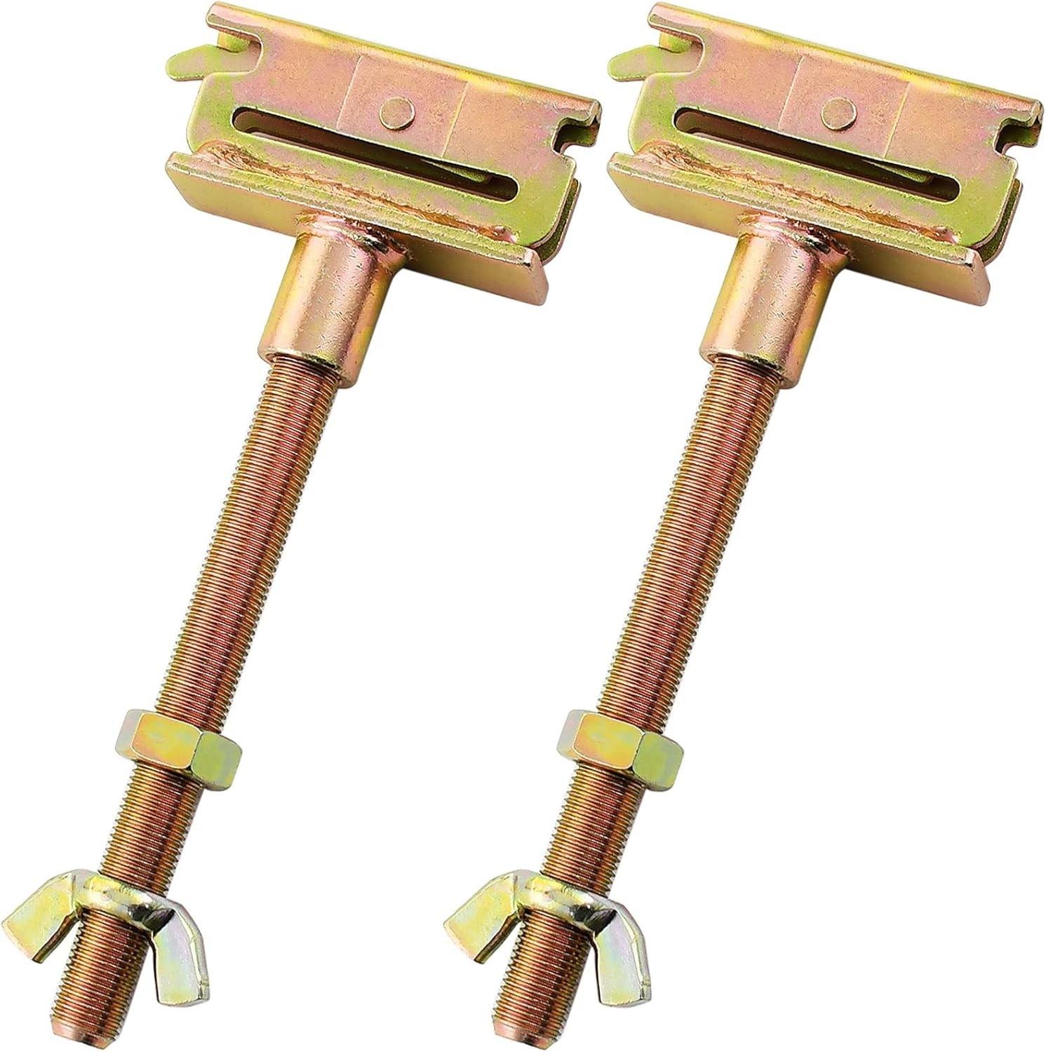 2 Pack E-Track Spare Tire Holder Mount for X Track System for Enclosed Trailer
