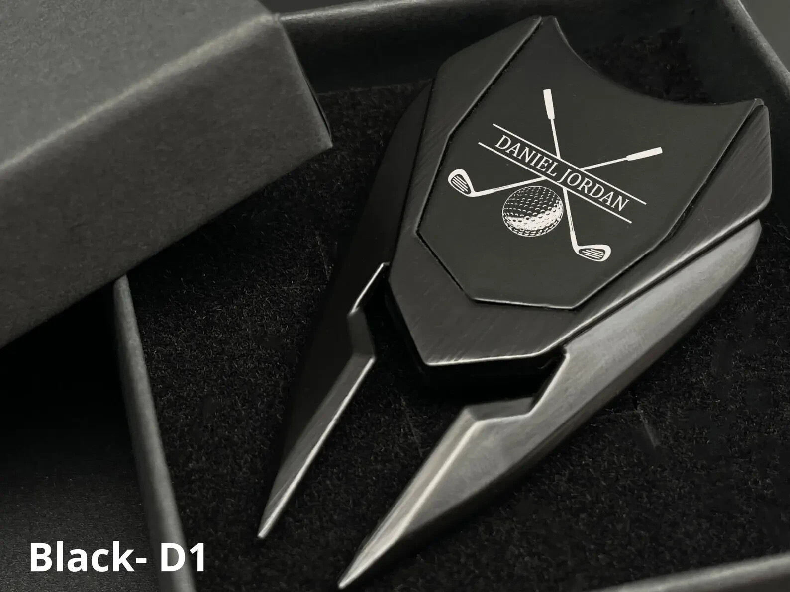 Custom Engraved Golf Divot Tool, Personalized Name Initials Gift for Golfer