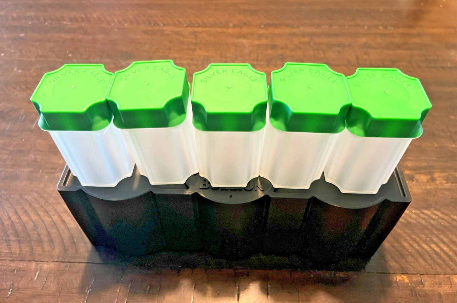 SD Bullion Mini-Monster Box - W/ (5) Empty Square Guardhouse Silver Eagle Tubes