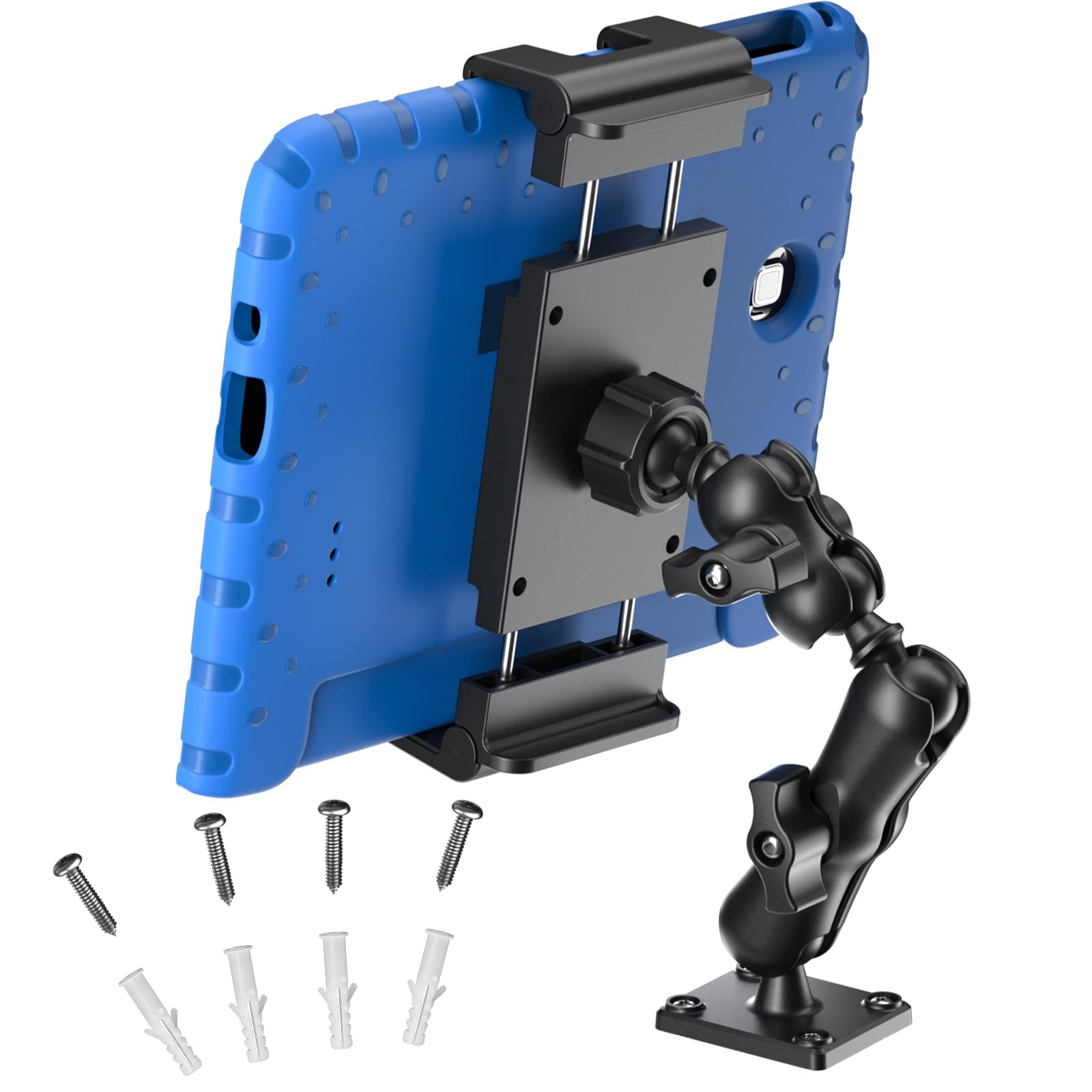 "Tablet Mount for Truck Heavy Duty Drill Base 5.1""15.6"" iPad Galaxy"