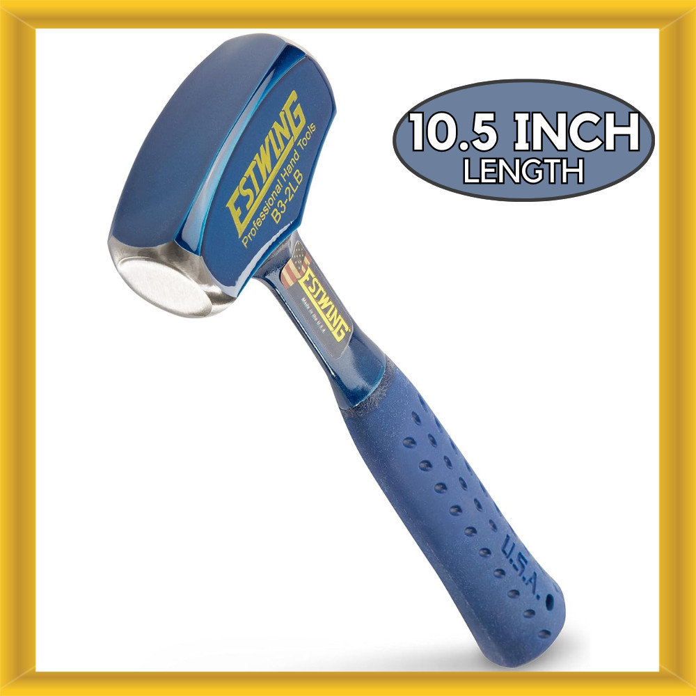 Estwing B3-2LB Drilling Hammer 2 lbs Sledge with Forged Steel Construction