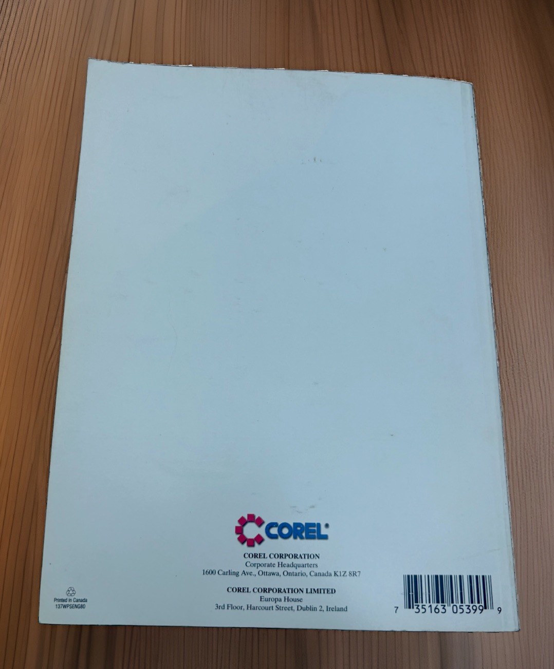 Corel Word Perfect Suite 8 Standard CD-Rom Version Clip art User Guide
