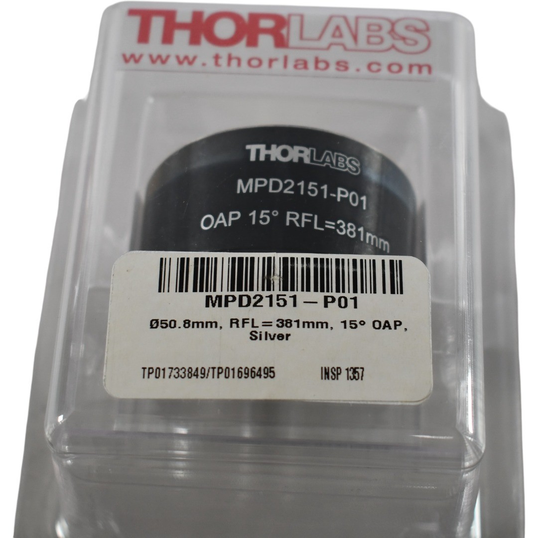 Thorlabs MPD2151-P01 15 Off Axis Parabolic Mirror Protected Silver 50 8mm