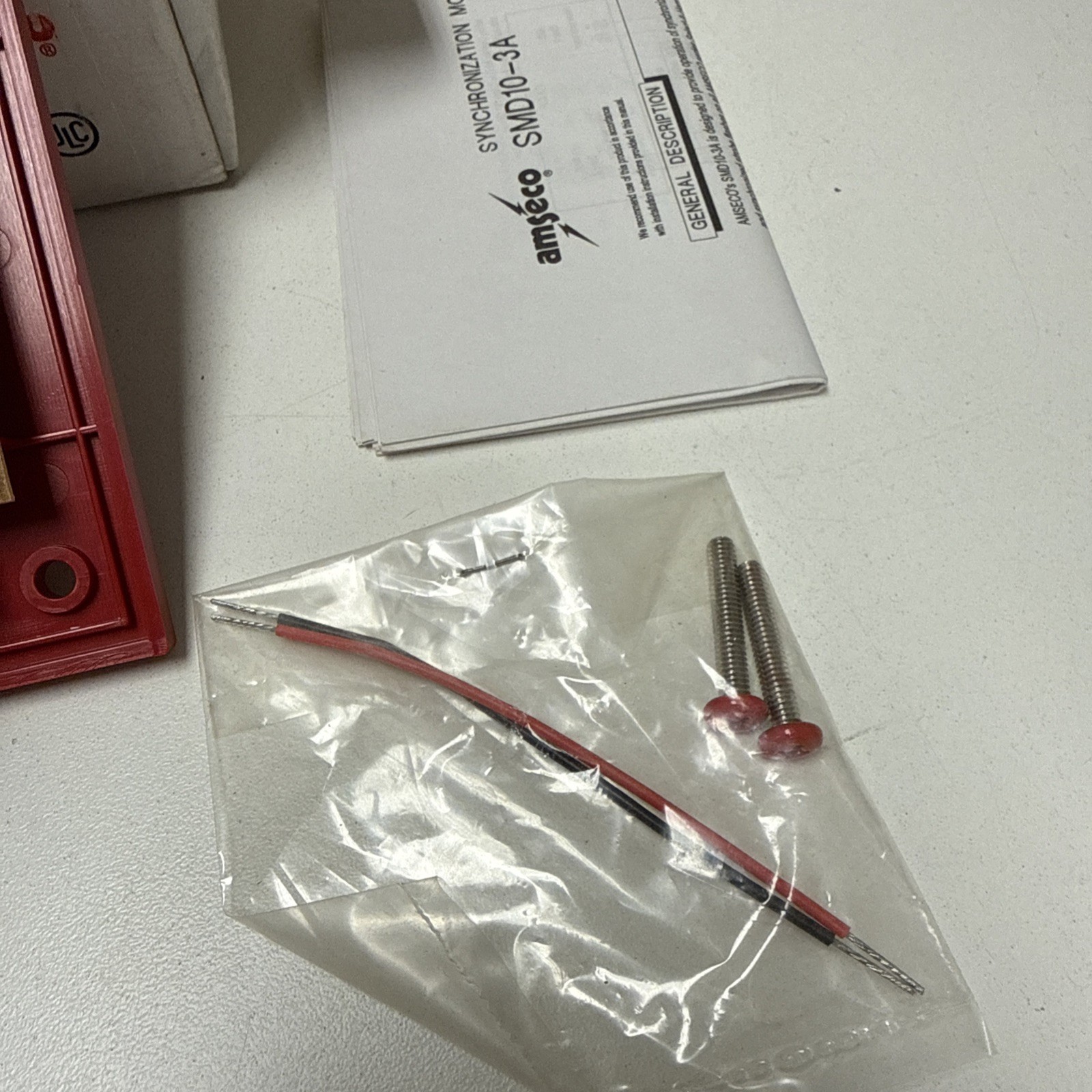 ⭐️ Amseco Potter SMD10-3A Fire Alarm Synchronization Module - NEW