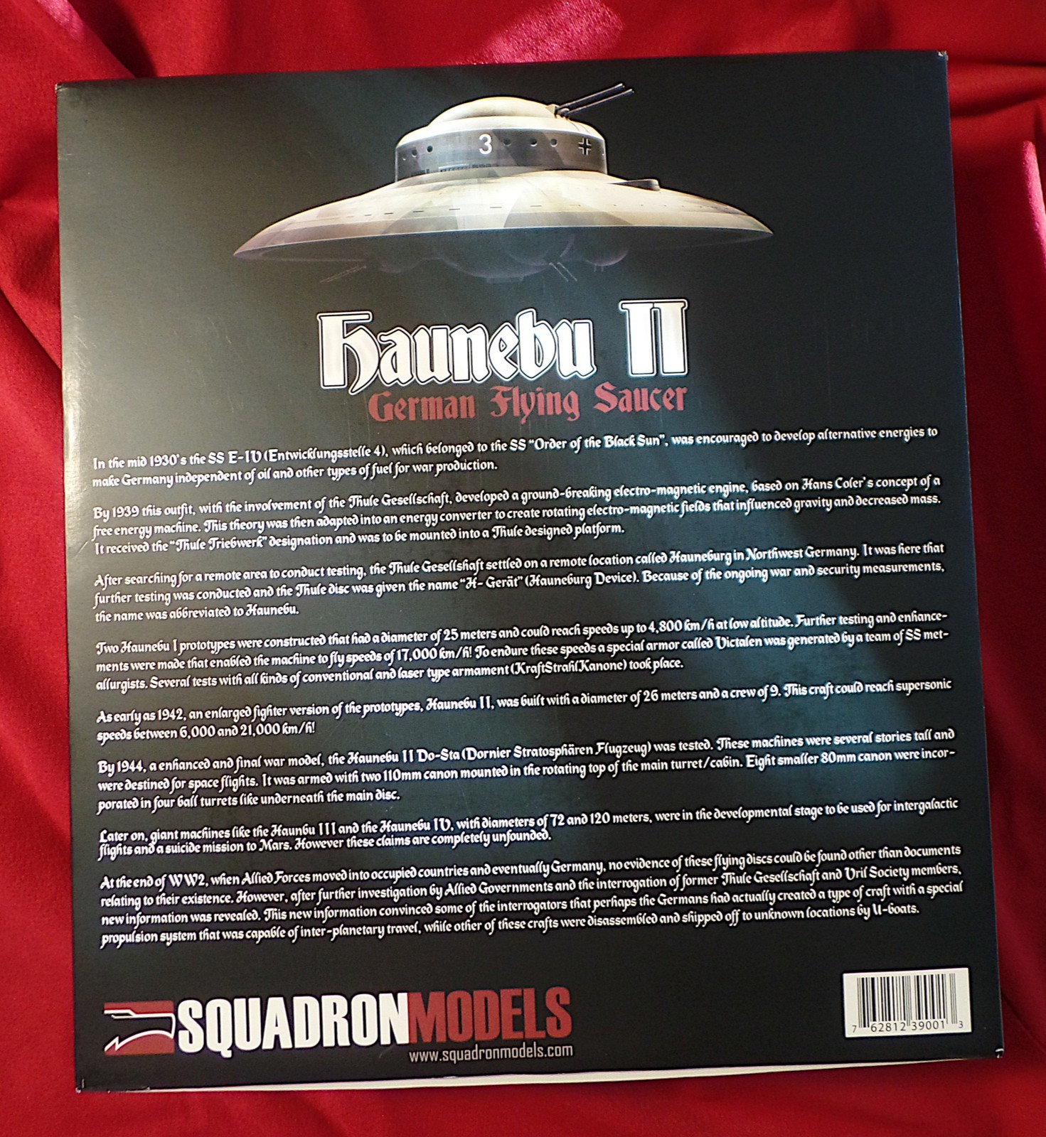 Squadron Models 1/72 Haunebu II SQM0001 German Flying Saucer Orig. Edition