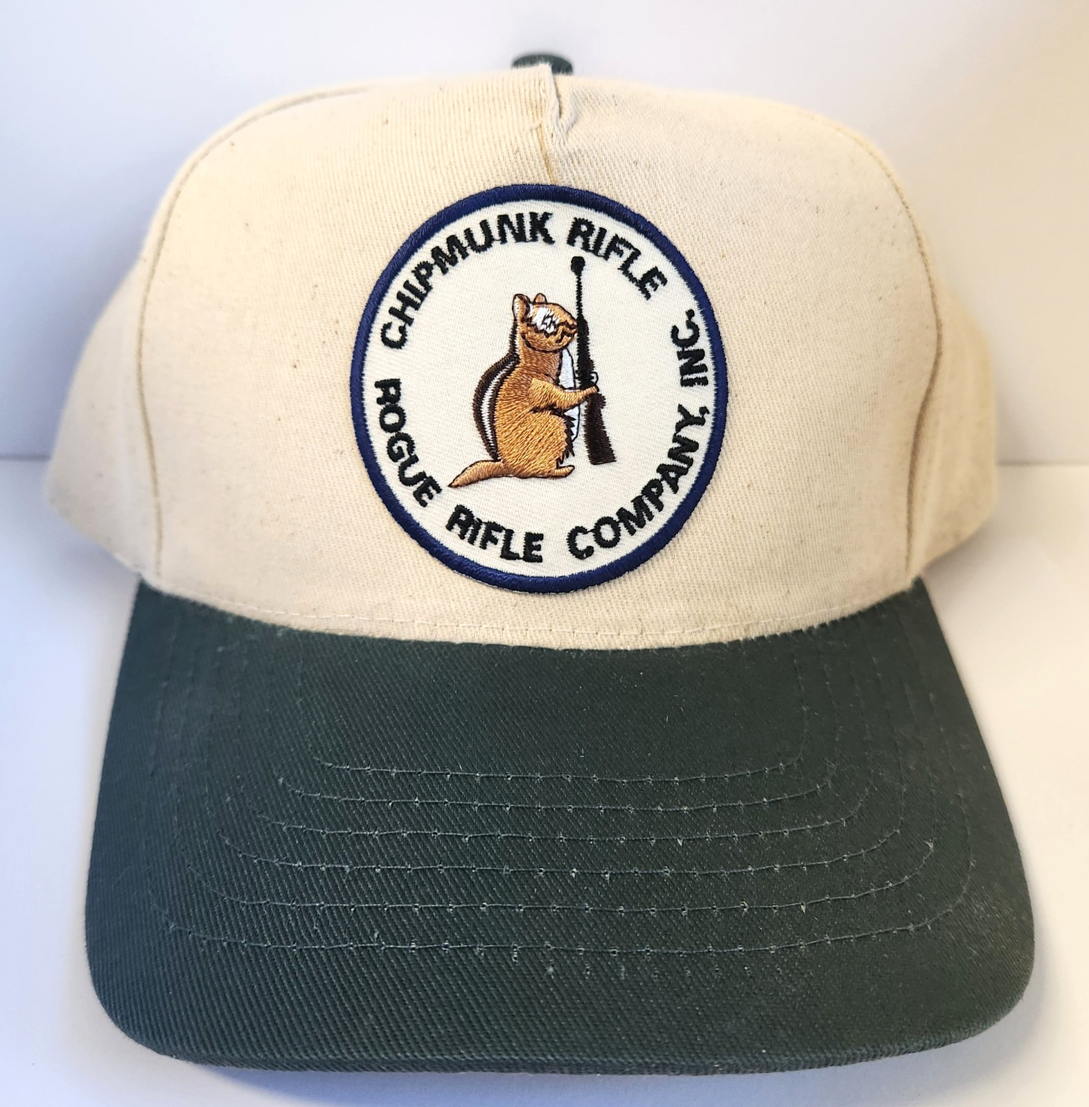 CHIPMUNK RIFLE ROGUE RIFLE CO Oregon Hat Snap Back Ball Cap New Old Stock Vtg