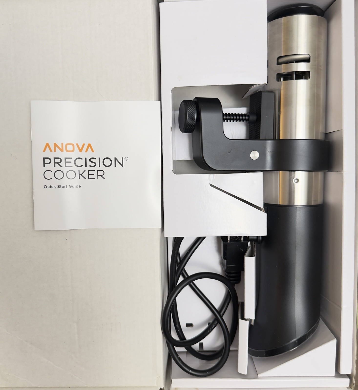 Anova Precision Cooker Sous Vide 1000W Black Stainless Steel
