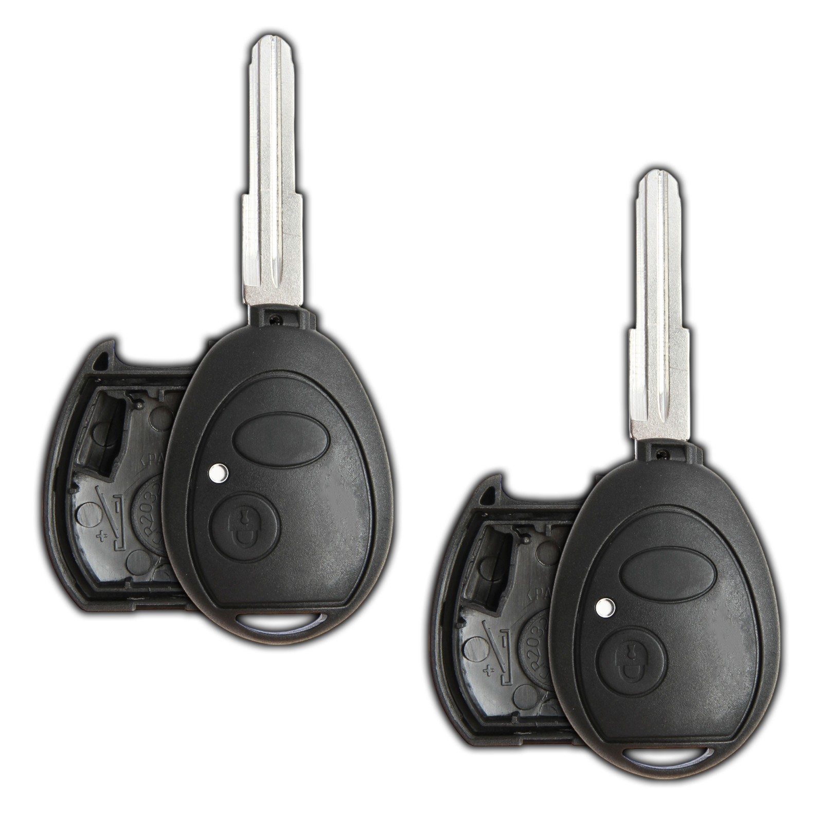 2 Key Fob Remote Shell Case Replacement for Landrover Discovery N5FVALTX3