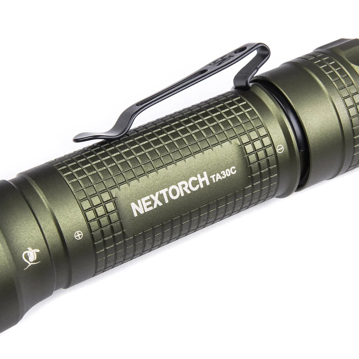 Nextorch TA30C Tactical Flashlight Resists Water/Impact Strobe Window-Breaker
