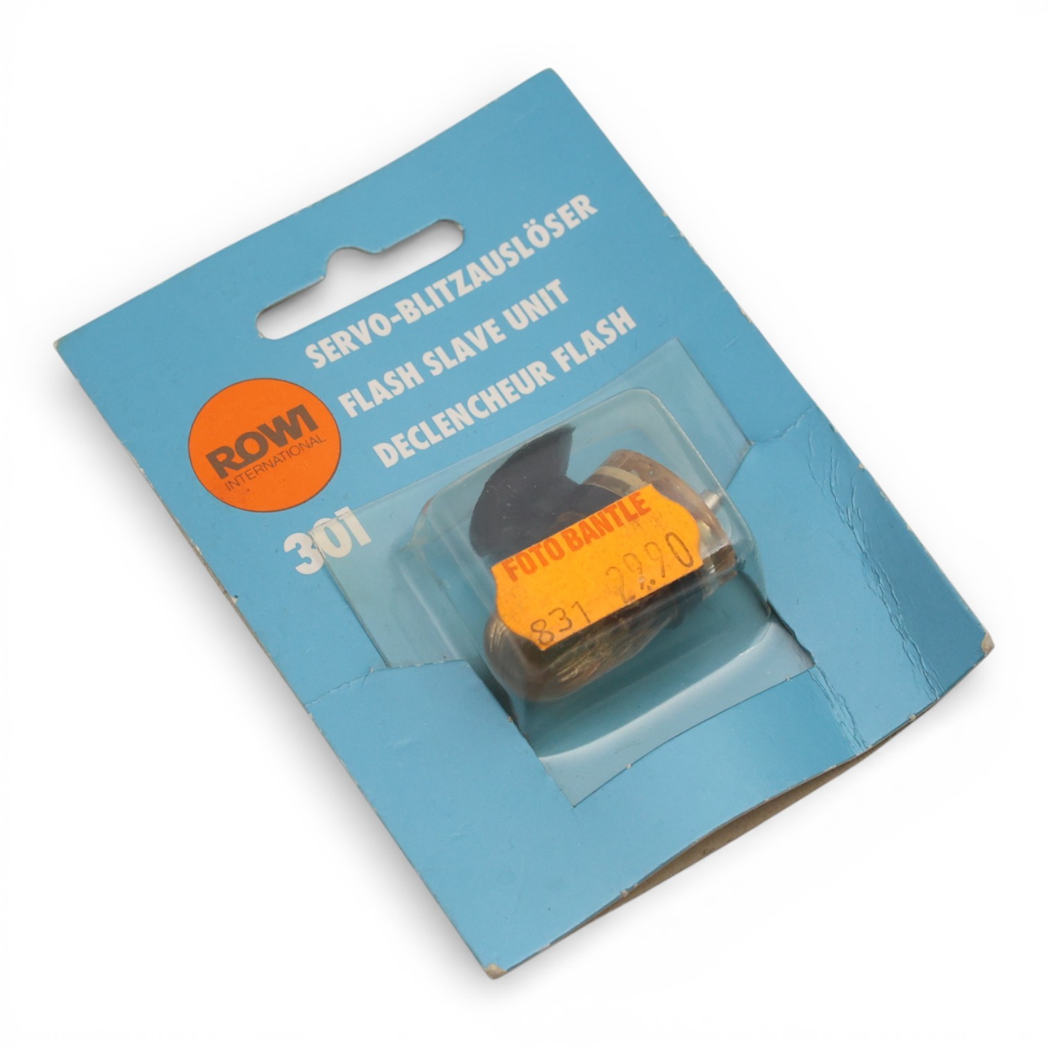 Rowi 301 Flash Slave Unit Externer Servo Flash Trigger Wireless Flash Controller