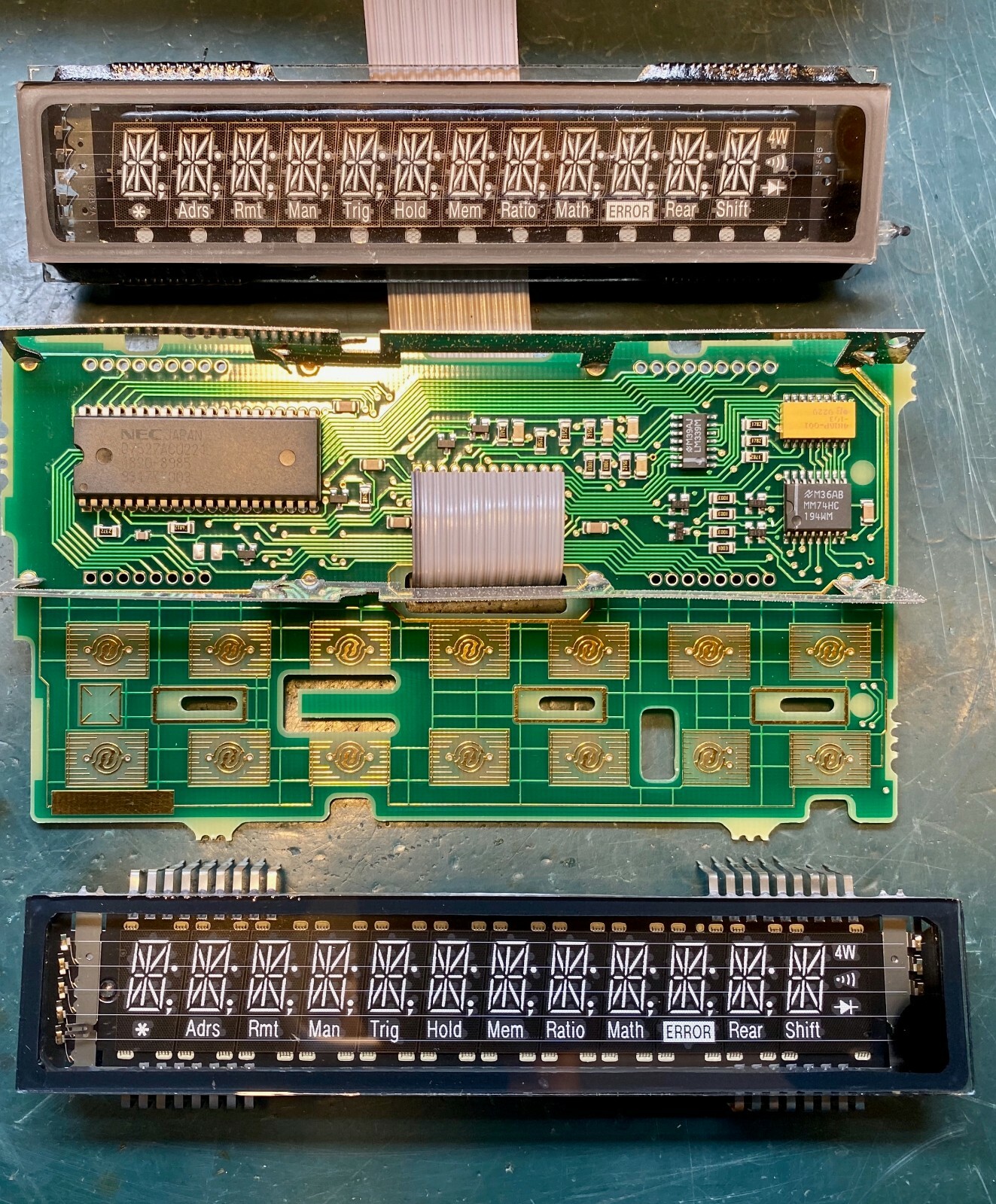 NEW VFD display for HP / Agilent 34401A. Vacuum Fluorescent Display, Screen