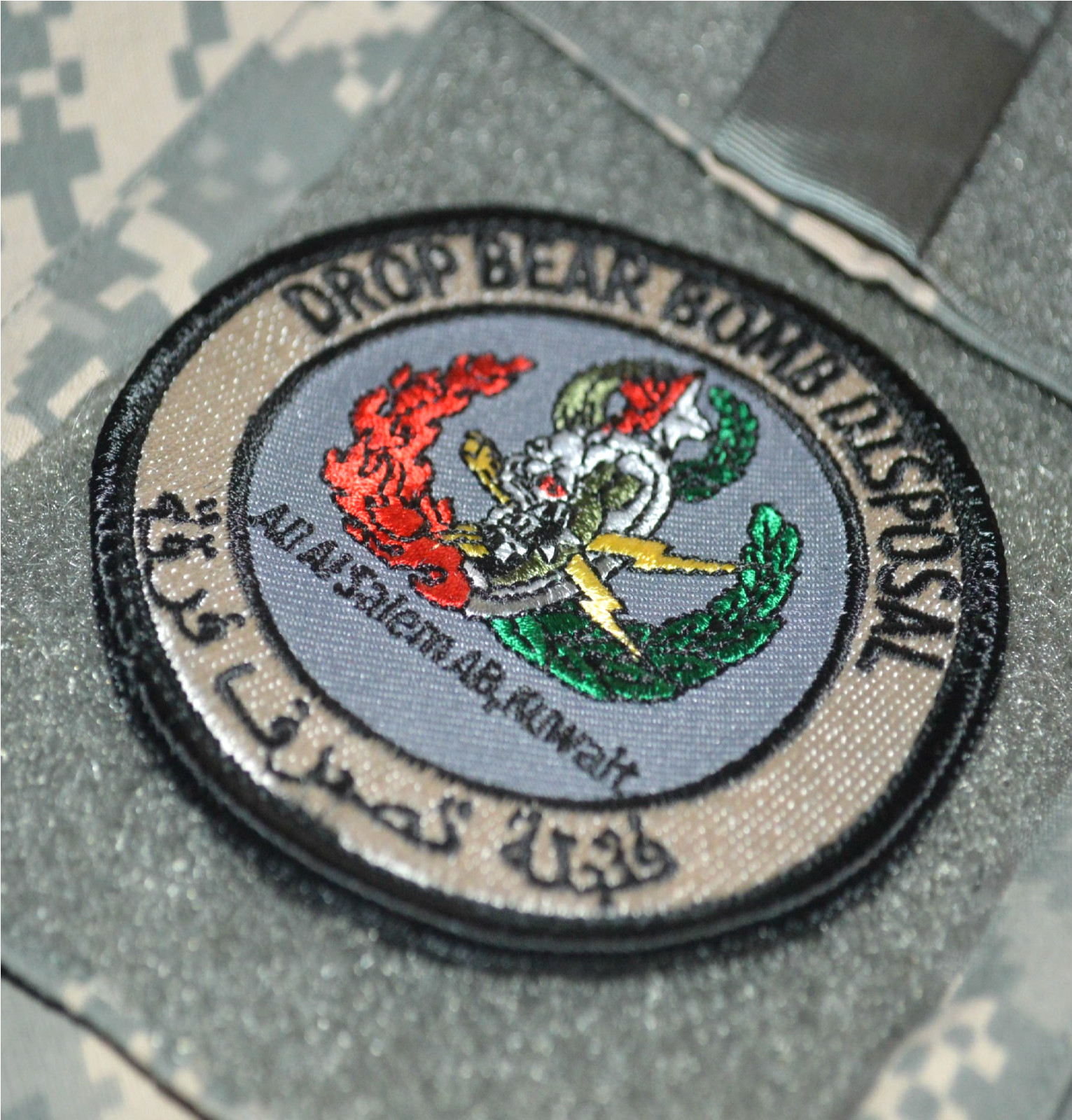 BAGHDAD PRIVATE SECURITY MILITARY CONTRACTOR PMC DSS vêlkrö FLAG: