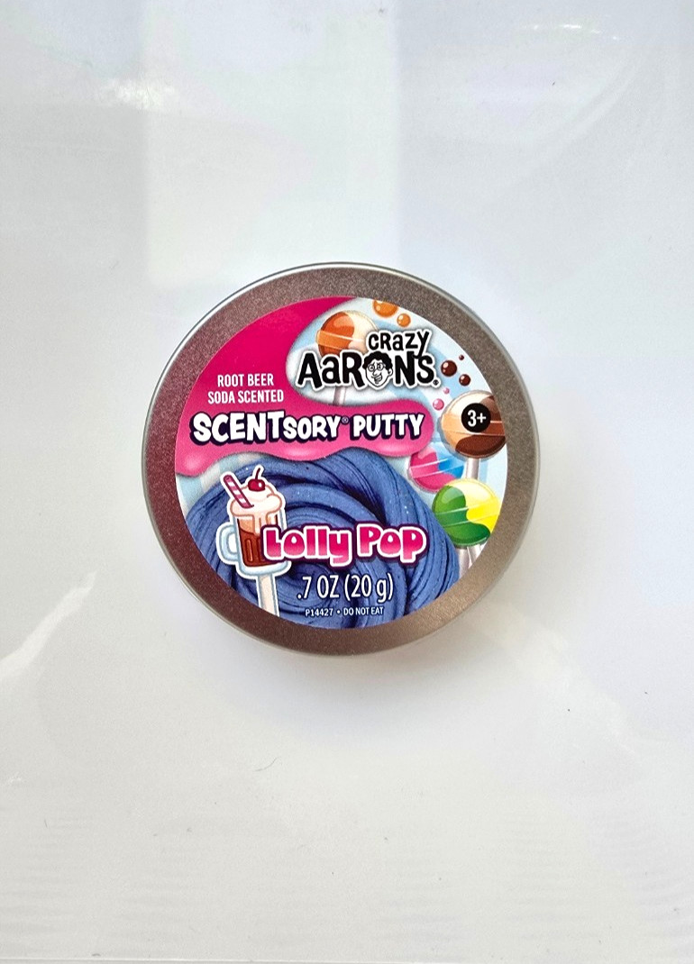 .7oz (20G) CRAZY AARONS SCENTSORY PUTTY LOLLYPOP!