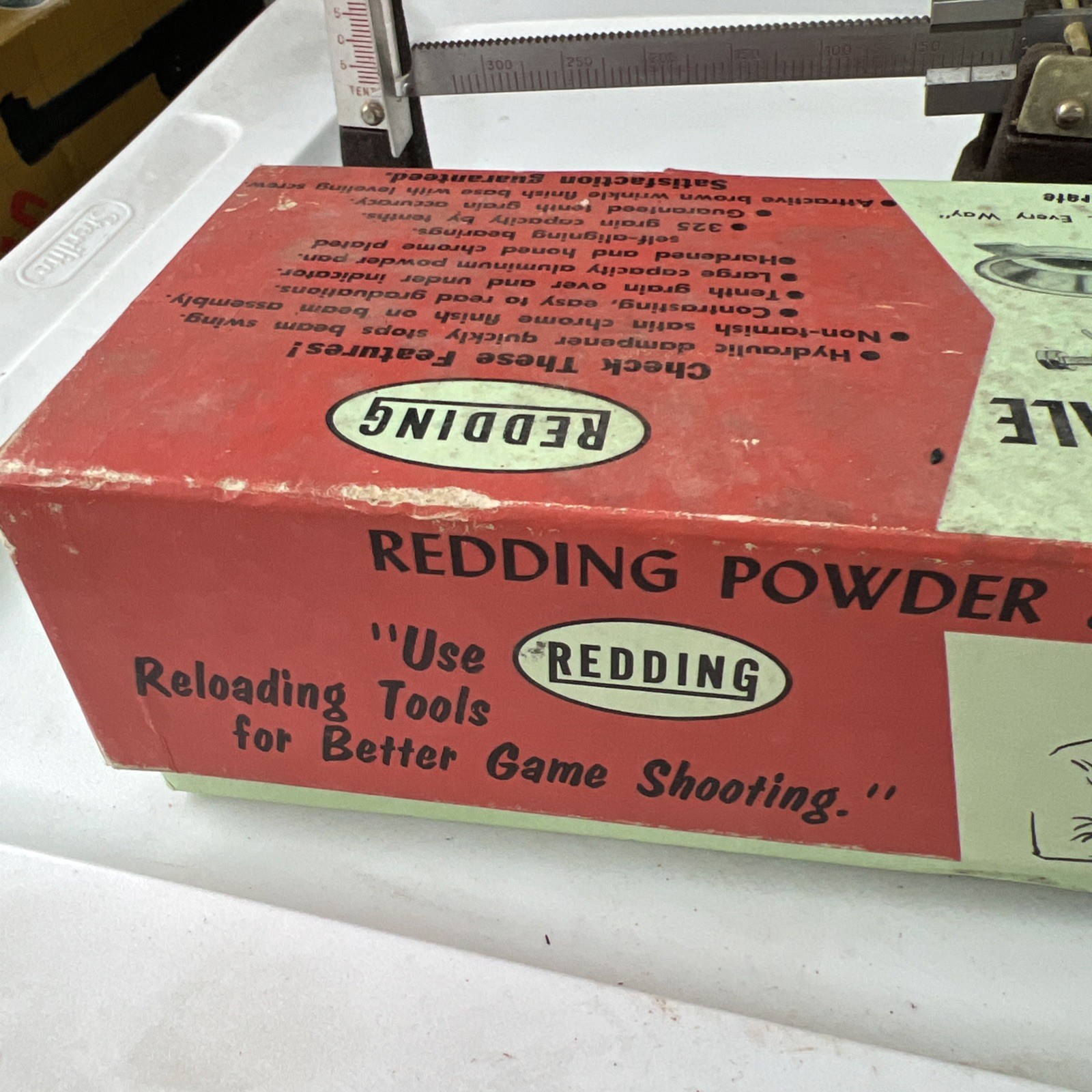 Redding Powder & Bullet Scale NOS