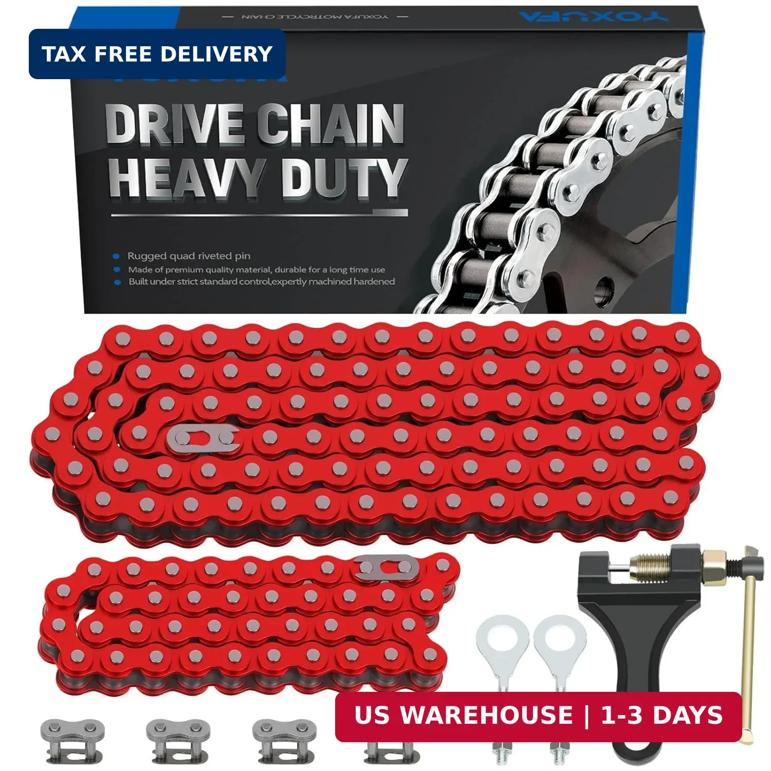420 Chain for Mini Bike Coleman CT200U CT200U-EX BT200X Baja Warrior MB20