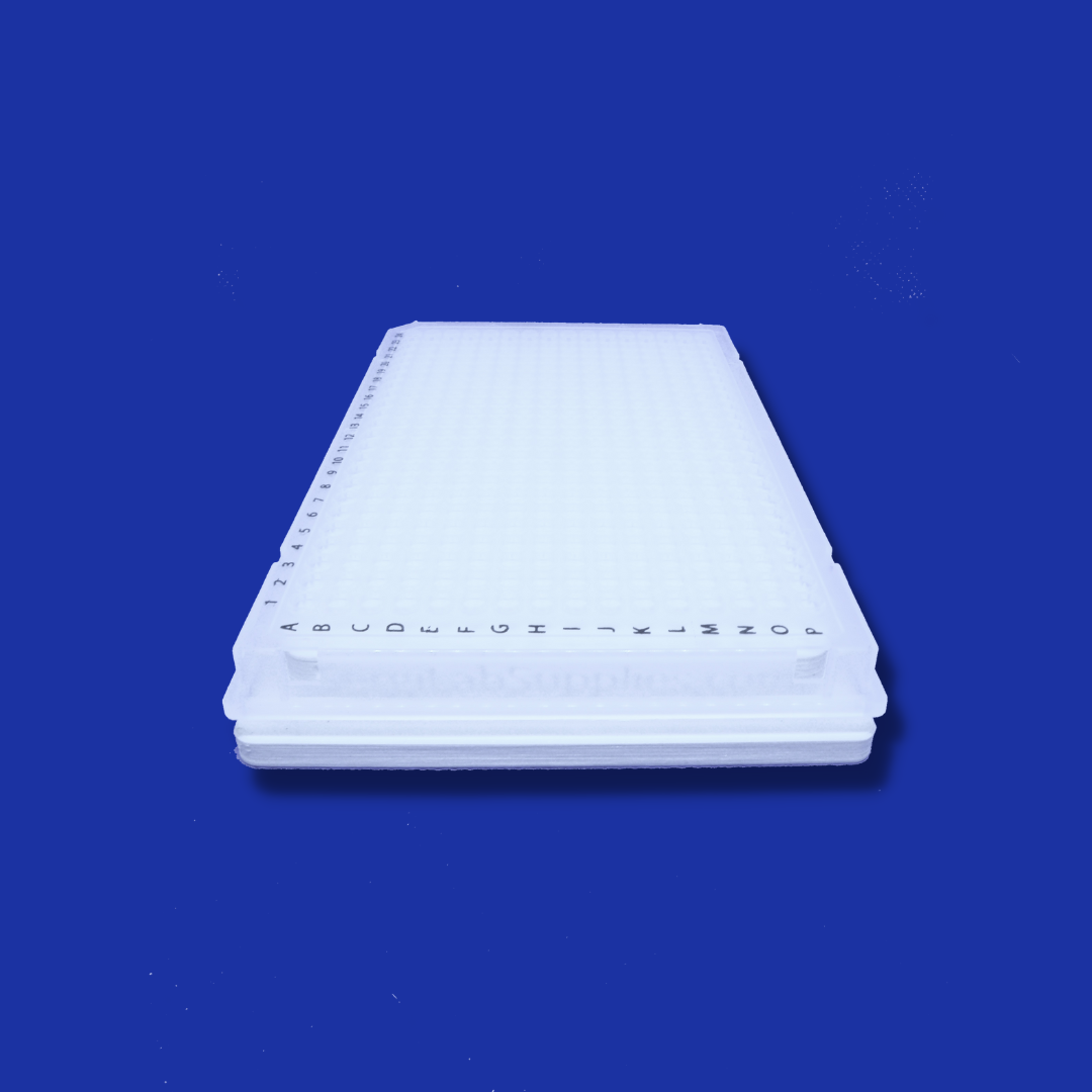Magnetic rack for 384-well plates
