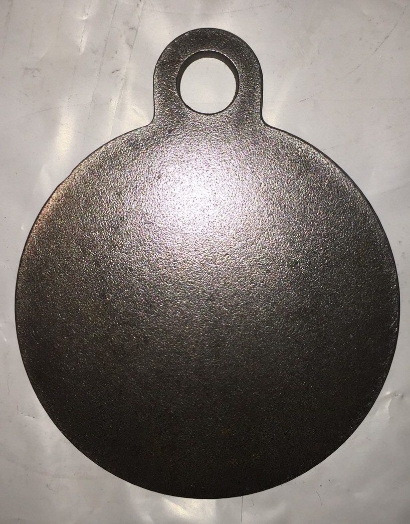 AR500 Steel Target 4"x 1/4" Gong Hanger NRA Action Pistol Plate