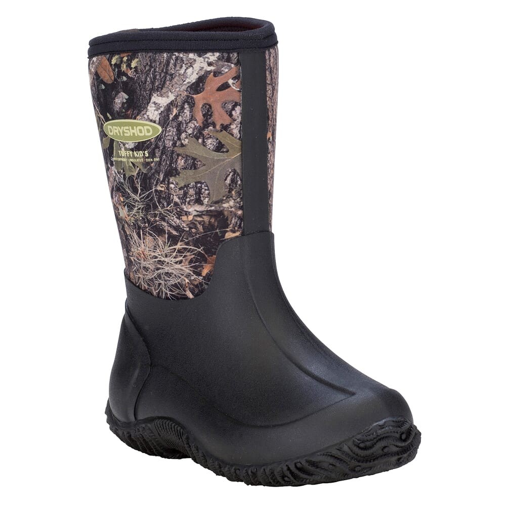 Dryshod Tuffy Kid's Camo/Timber Sport Boots, Water Repellent: NEW, Free Ship