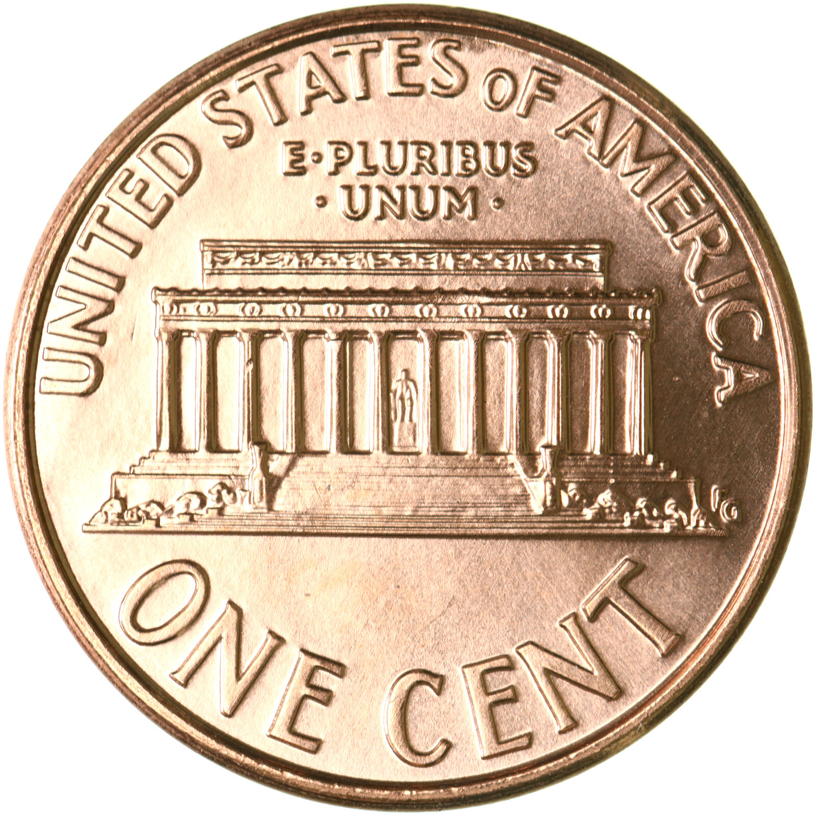 2001 (P) Lincoln Memorial Cent Gem BU Penny US Coin
