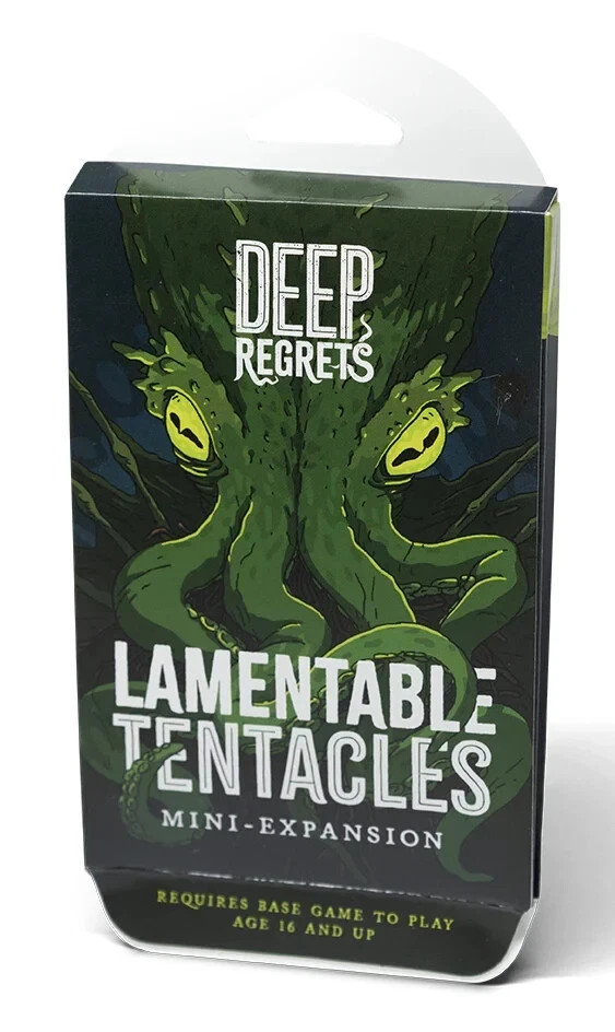 Deep Regrets Lamentable Tentacles Expansion, Core Game Needed to Play NEW in Box