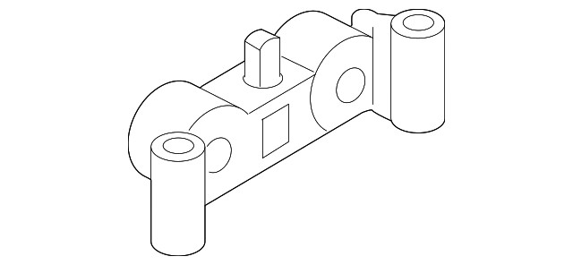 Genuine BMW Cooler Bracket 17-21-2-284-265