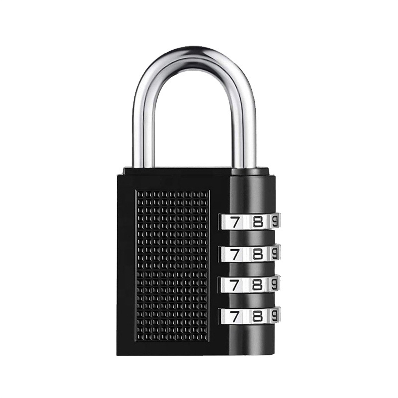 Combination Padlock Password Outdoor 4 Digit Long Shackle For Locker Fence