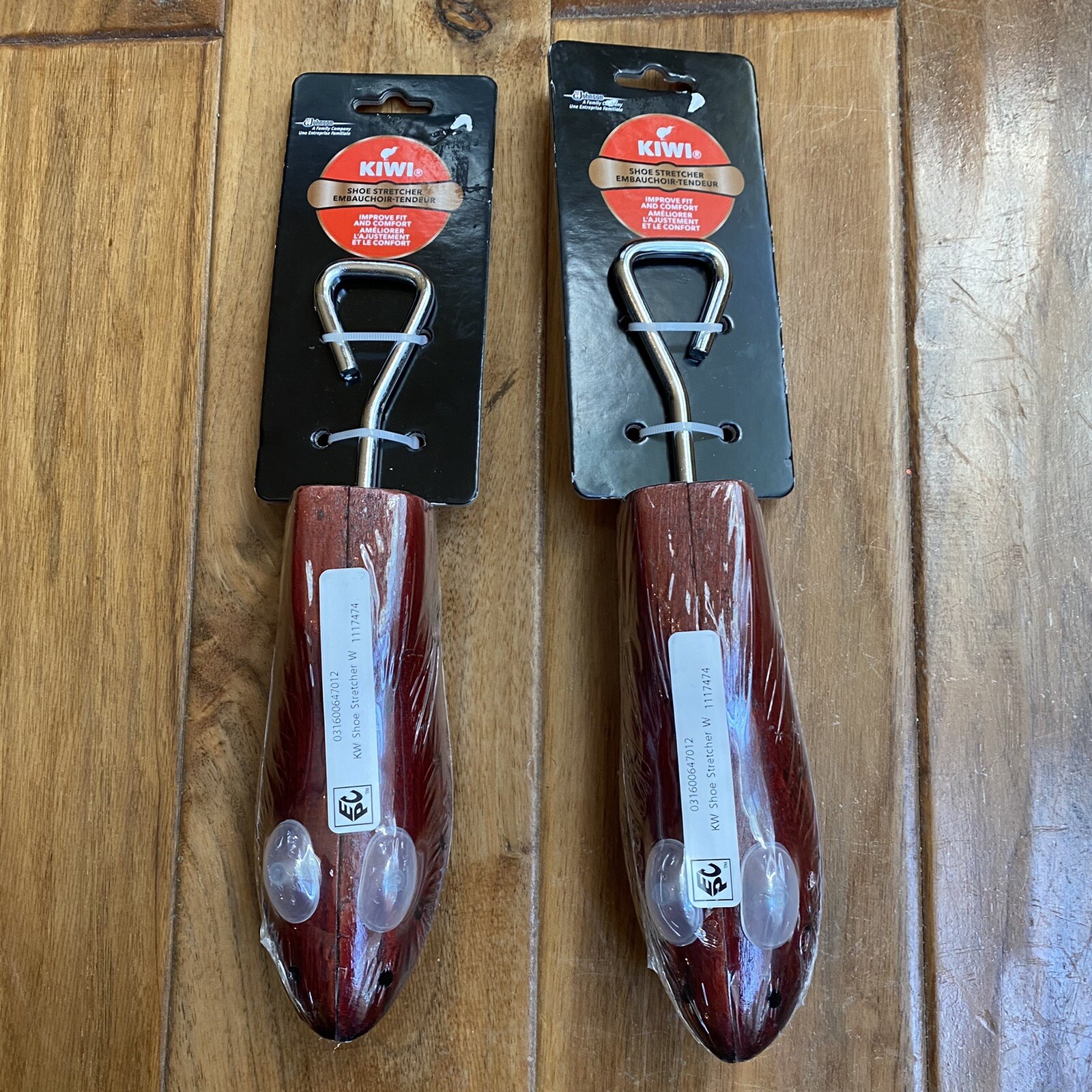 KIWI Shoe Stretcher for Women 2 ct High Quality Pine Wood