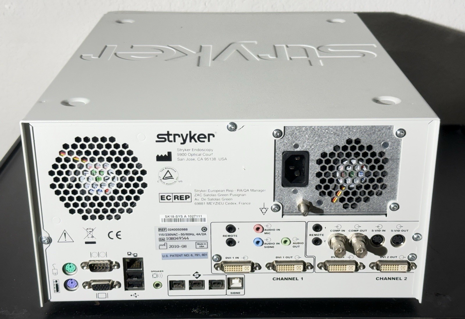 Stryker 0240050988 SDC Ultra HD Endoscopic Information Image Management Console
