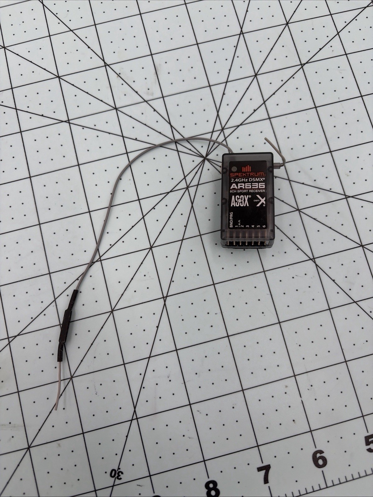 Spektrum AR636A DSMX 6 Channel AS3X 2.4GHZ Sport Receiver RC Flight Controller