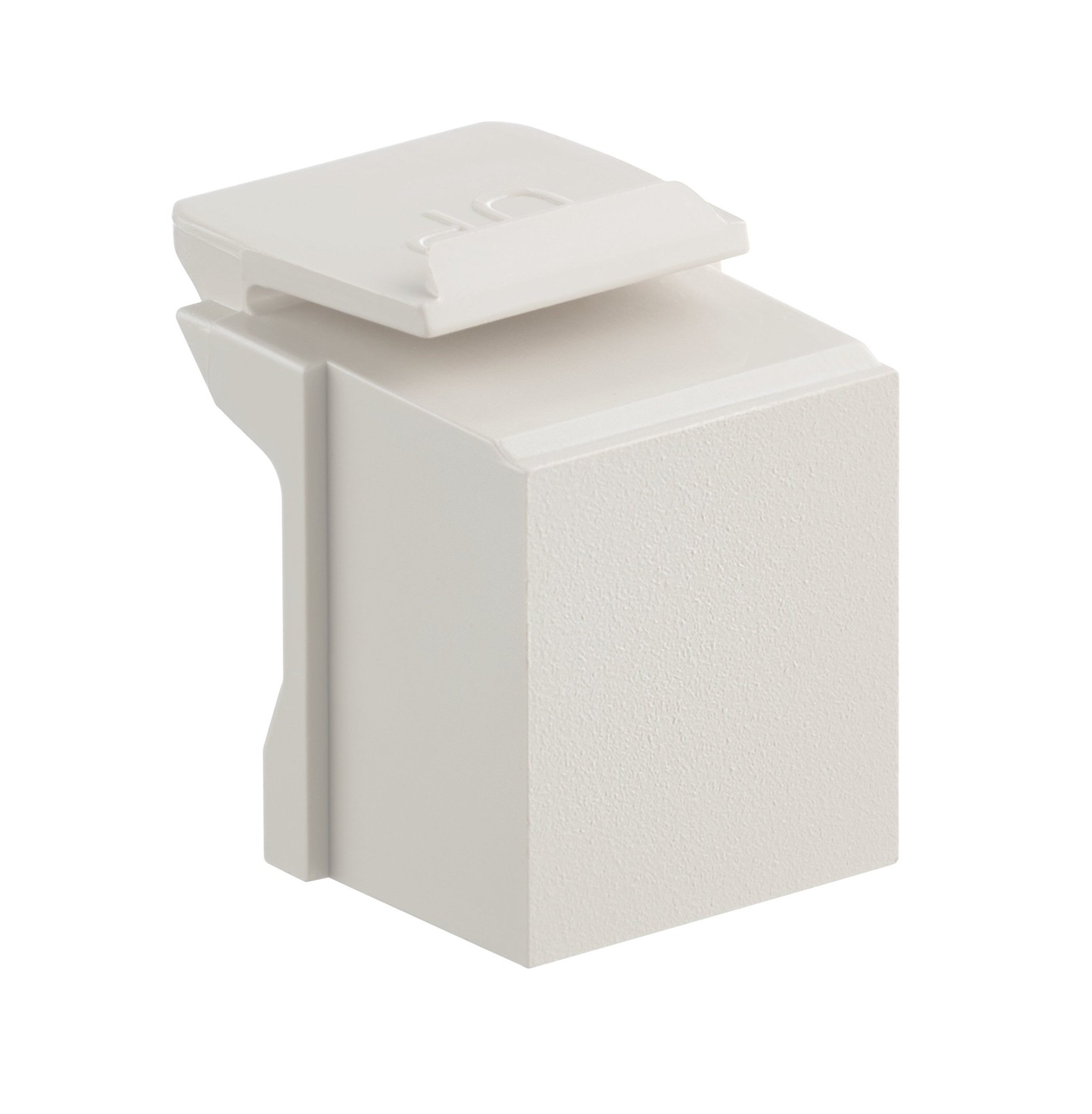 Blank QuickPort Insert, 10Pack, 41084BT, Light Almond