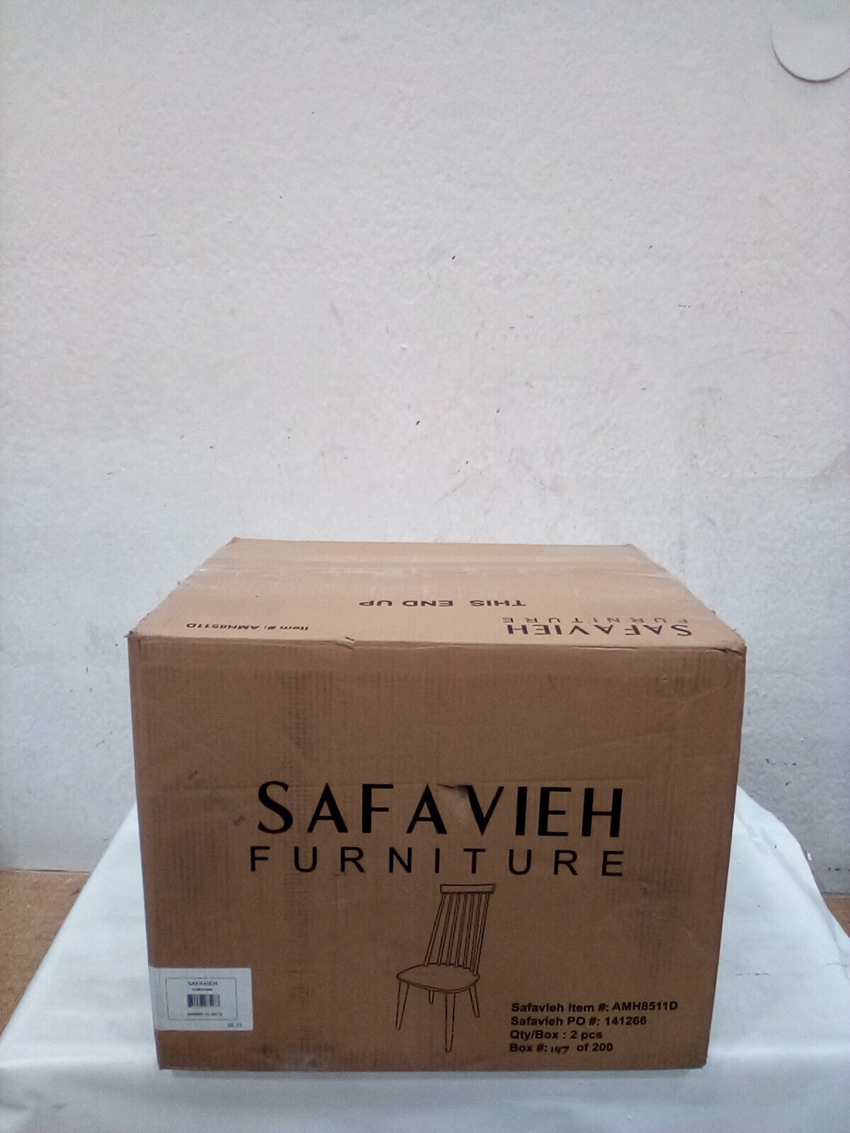 Safavieh BURRIS SIDE CHAIR, Reduced Price 2172728365 AMH8511D